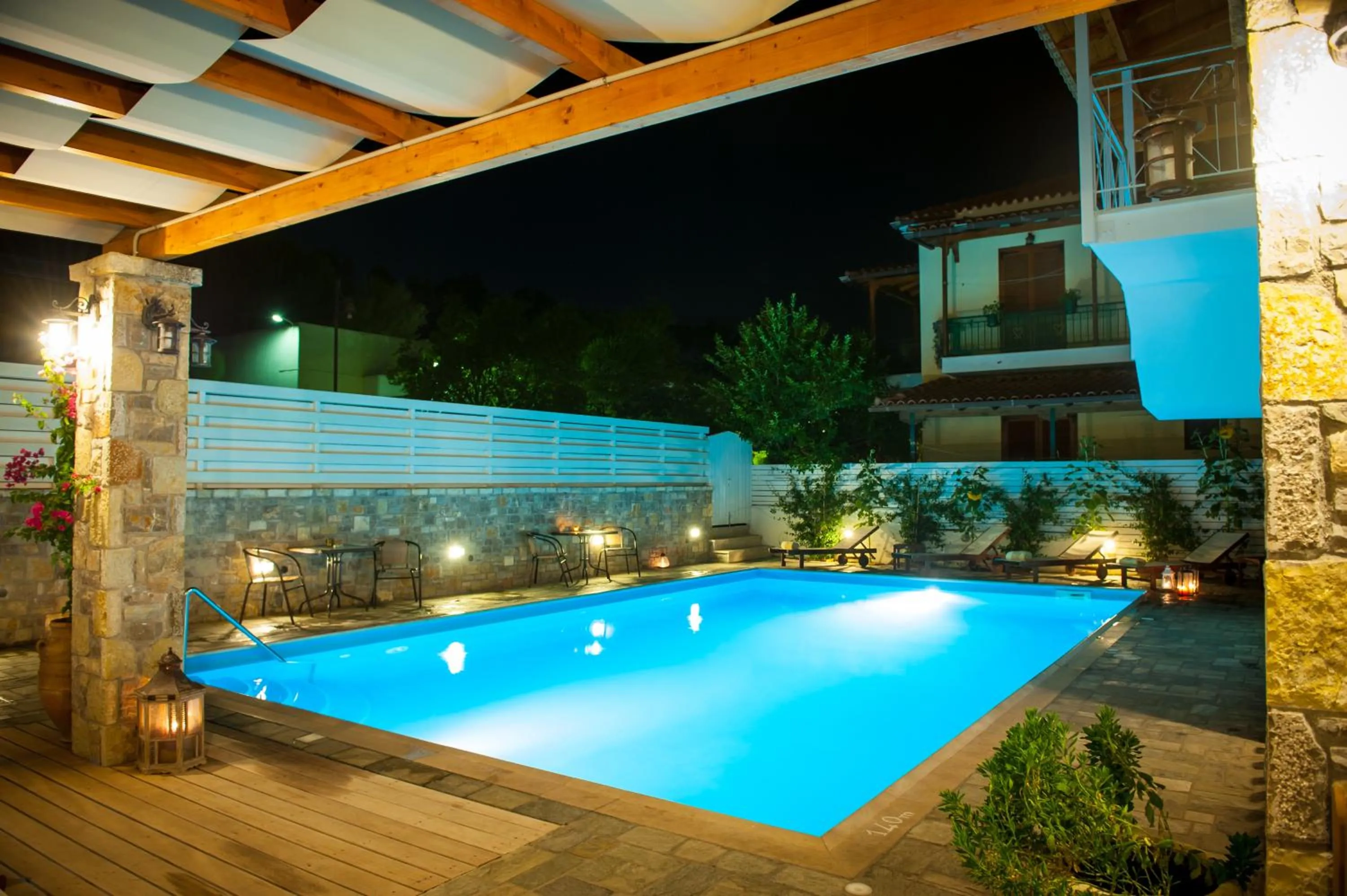 Swimming pool in Neda Hotel