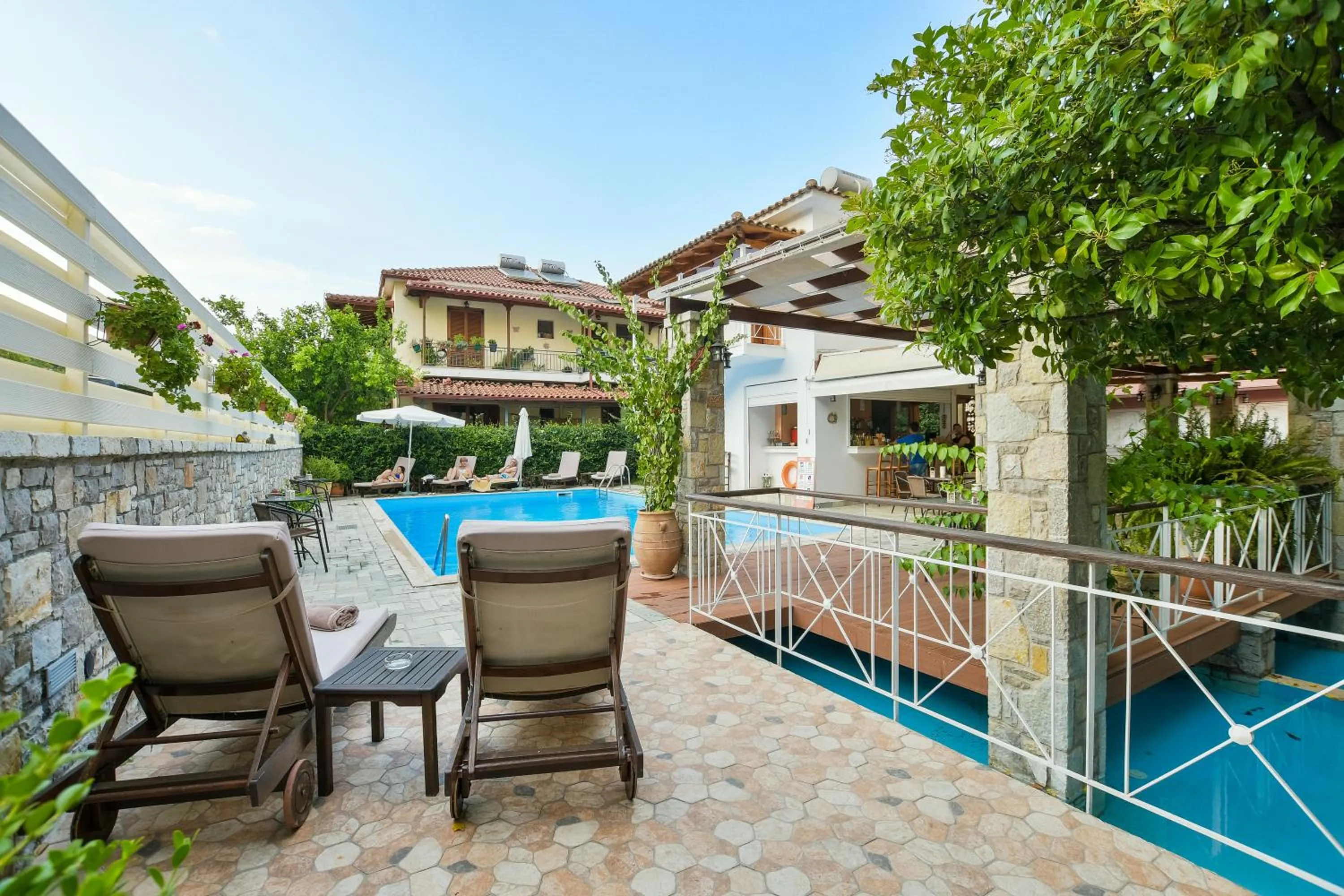 Swimming pool in Neda Hotel