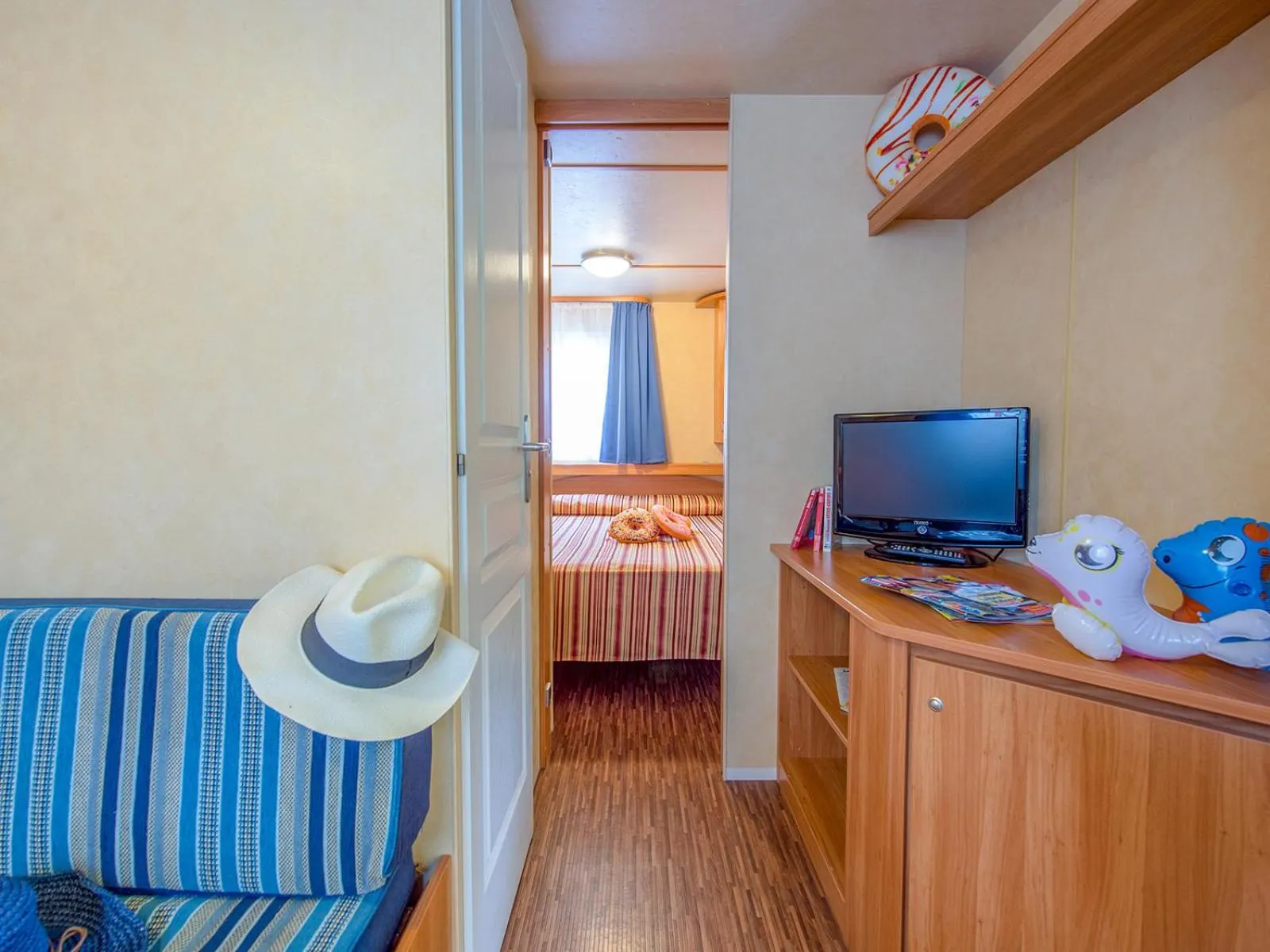 TV and multimedia, Bed in Portofelice Camping Village