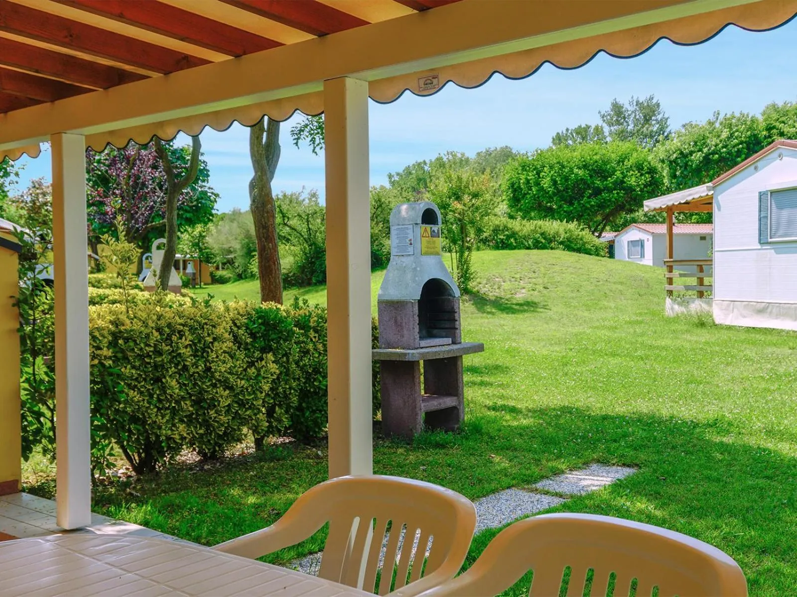 Garden in Portofelice Camping Village