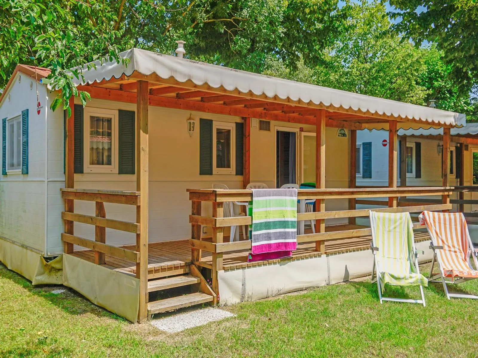 Balcony/Terrace in Portofelice Camping Village