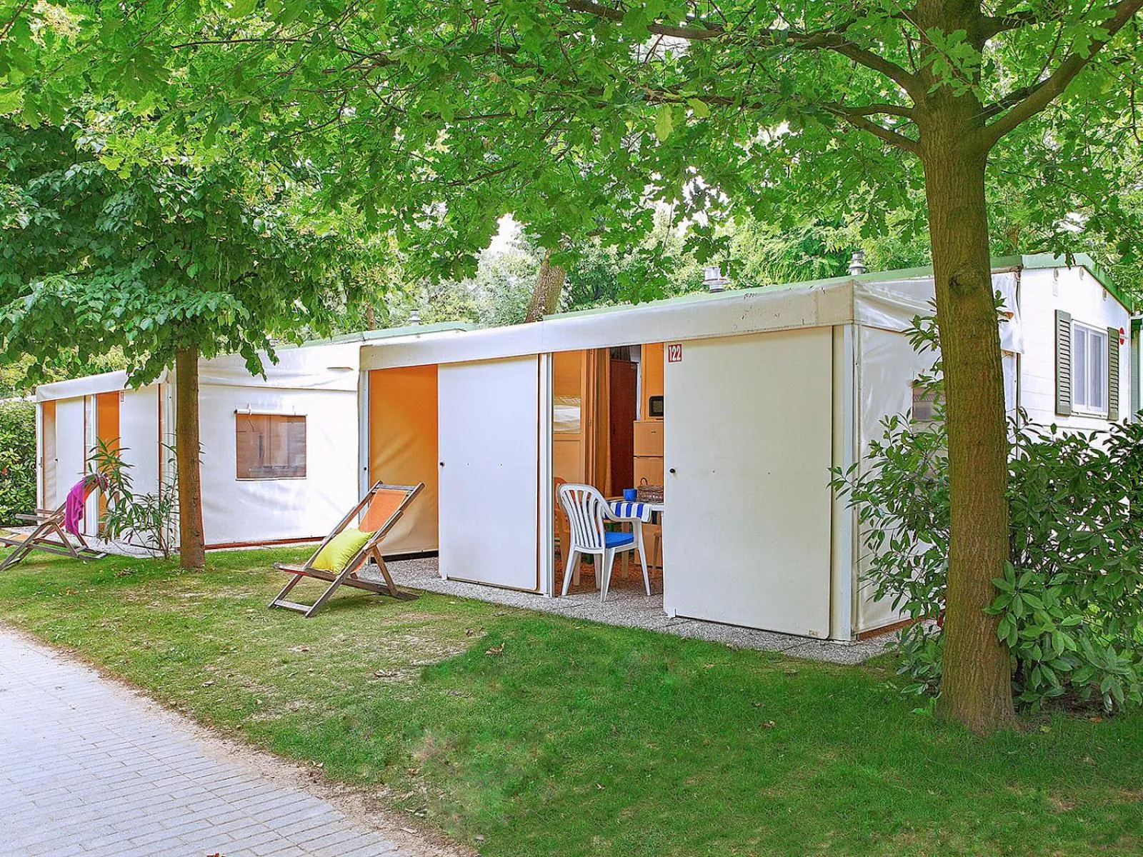 Garden in Portofelice Camping Village