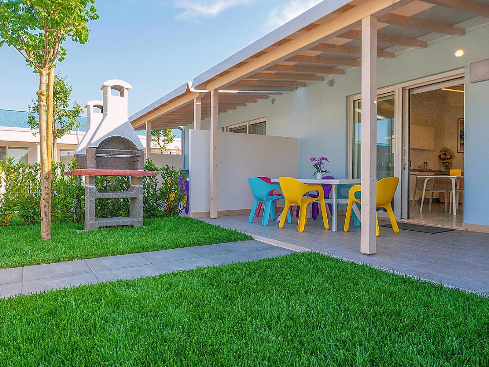 BBQ facilities in Portofelice Camping Village