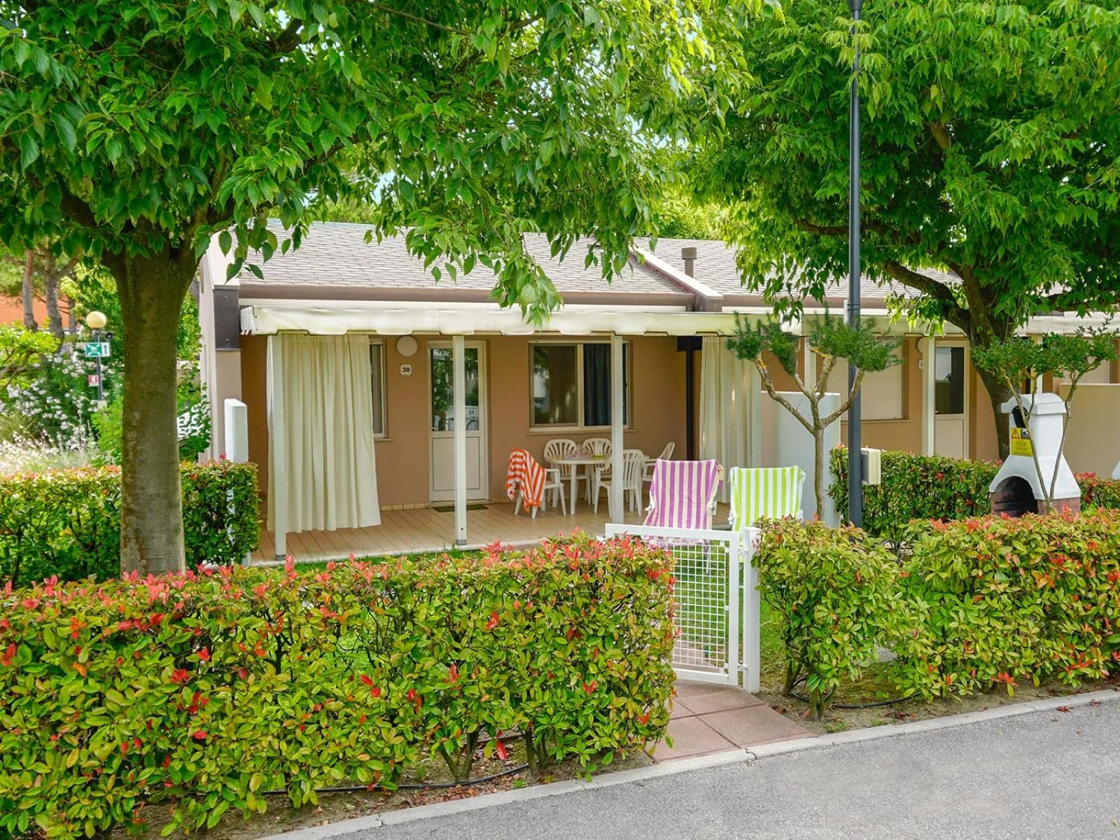 BBQ facilities in Portofelice Camping Village