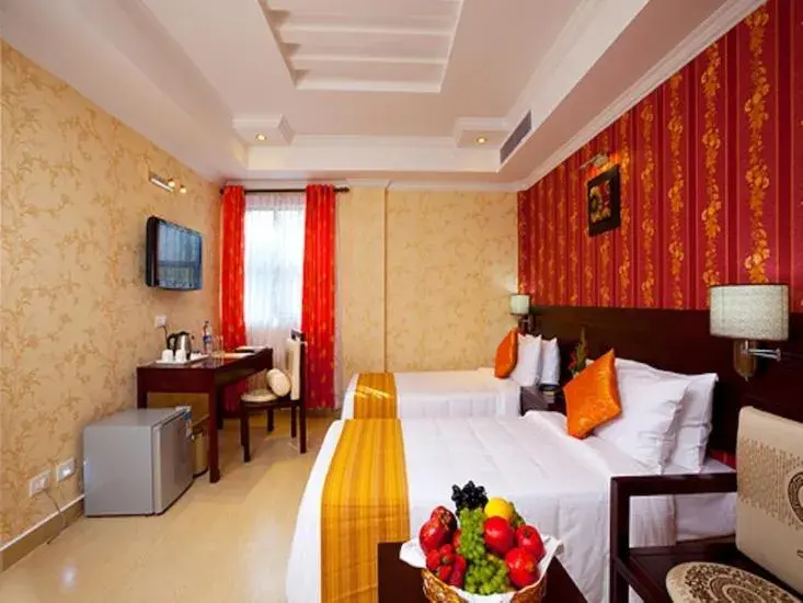 Bedroom, Bed in Sreelakshmi Residency Bedroom, Bed in Sreelakshmi Residency