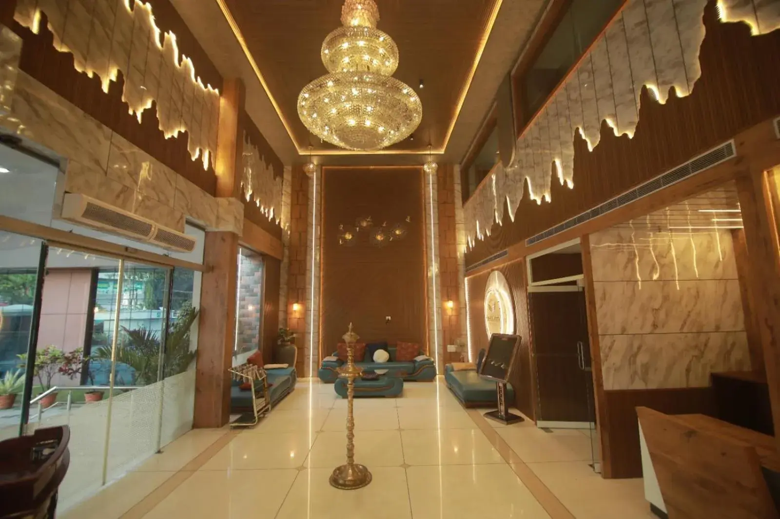 Lobby or reception in Sreelakshmi Residency Lobby or reception in Sreelakshmi Residency
