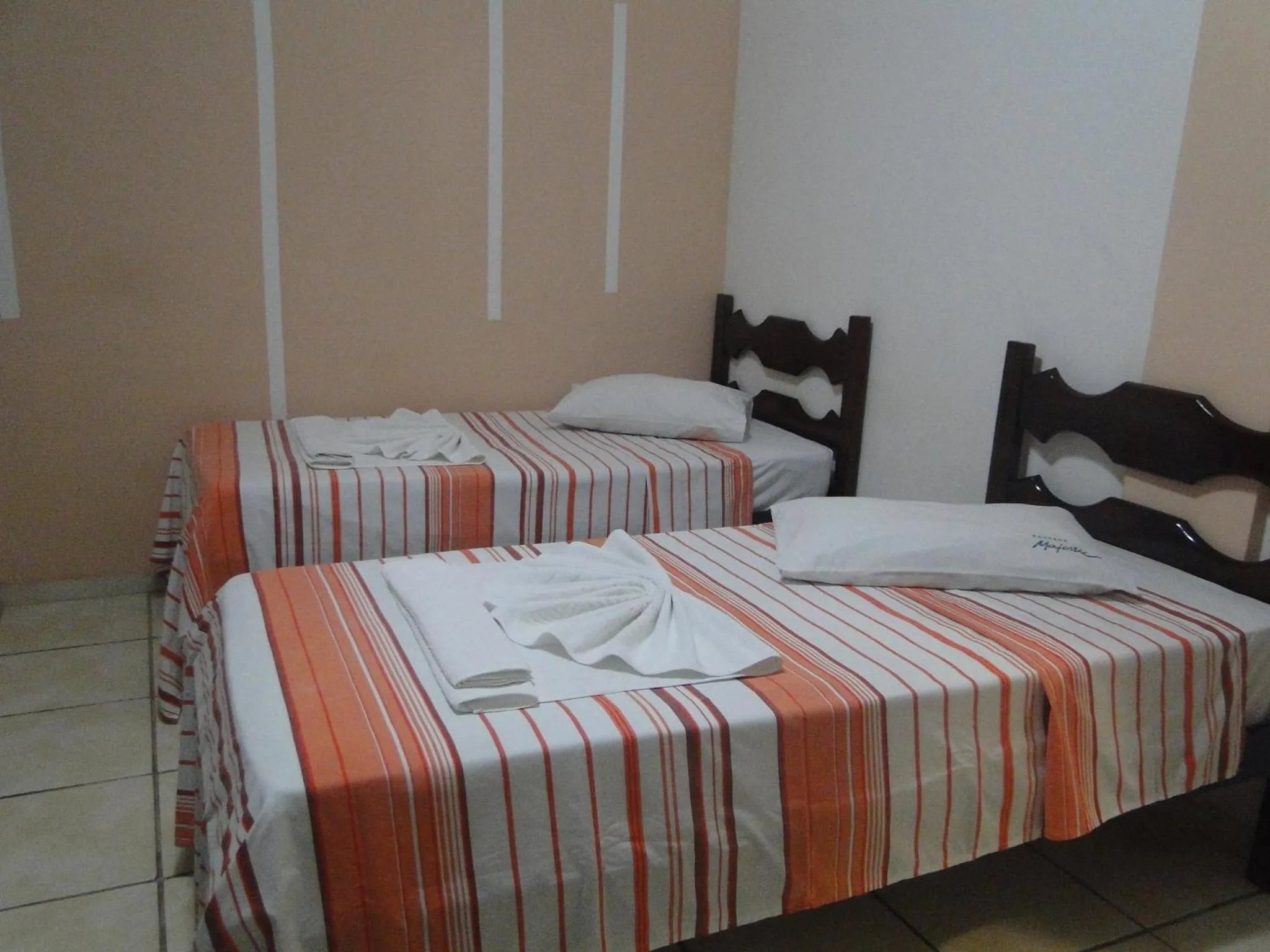 Bed in Pousada Majestic