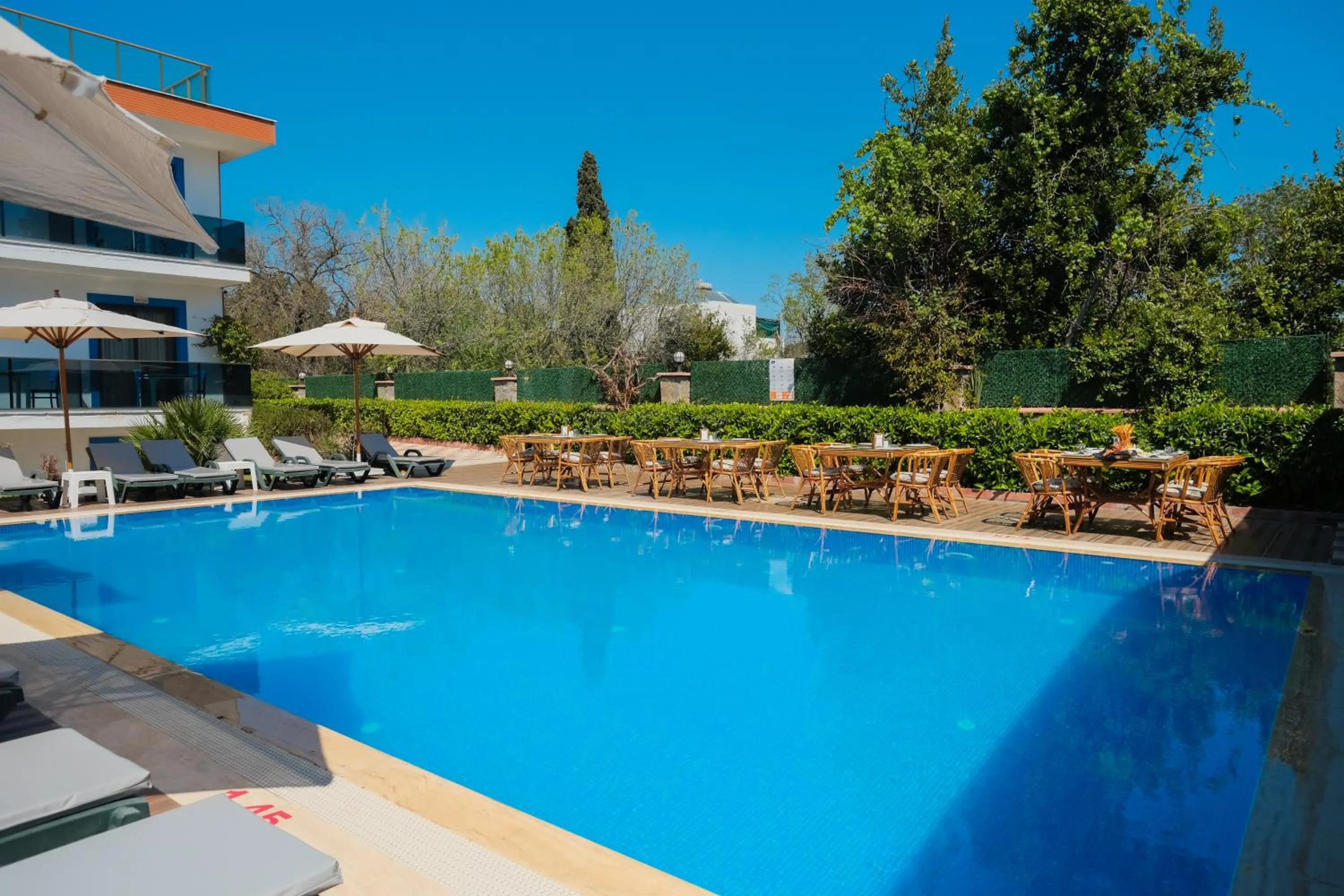 Swimming pool in Çınar Butik Hotel Bodrum