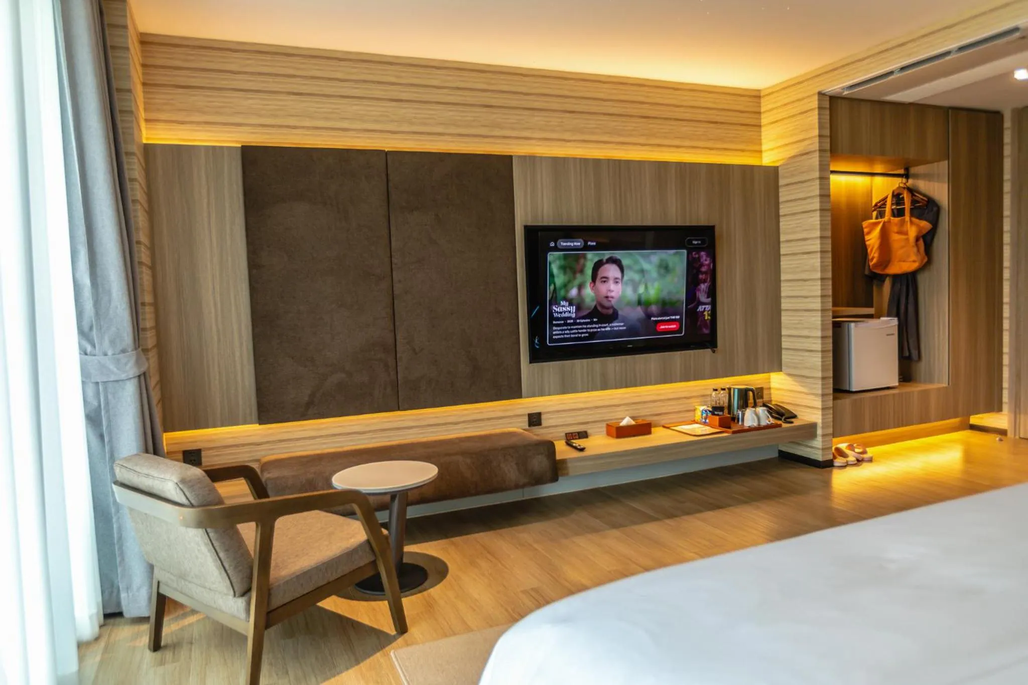 Bed in Viewpoint Khaoyai Hotel