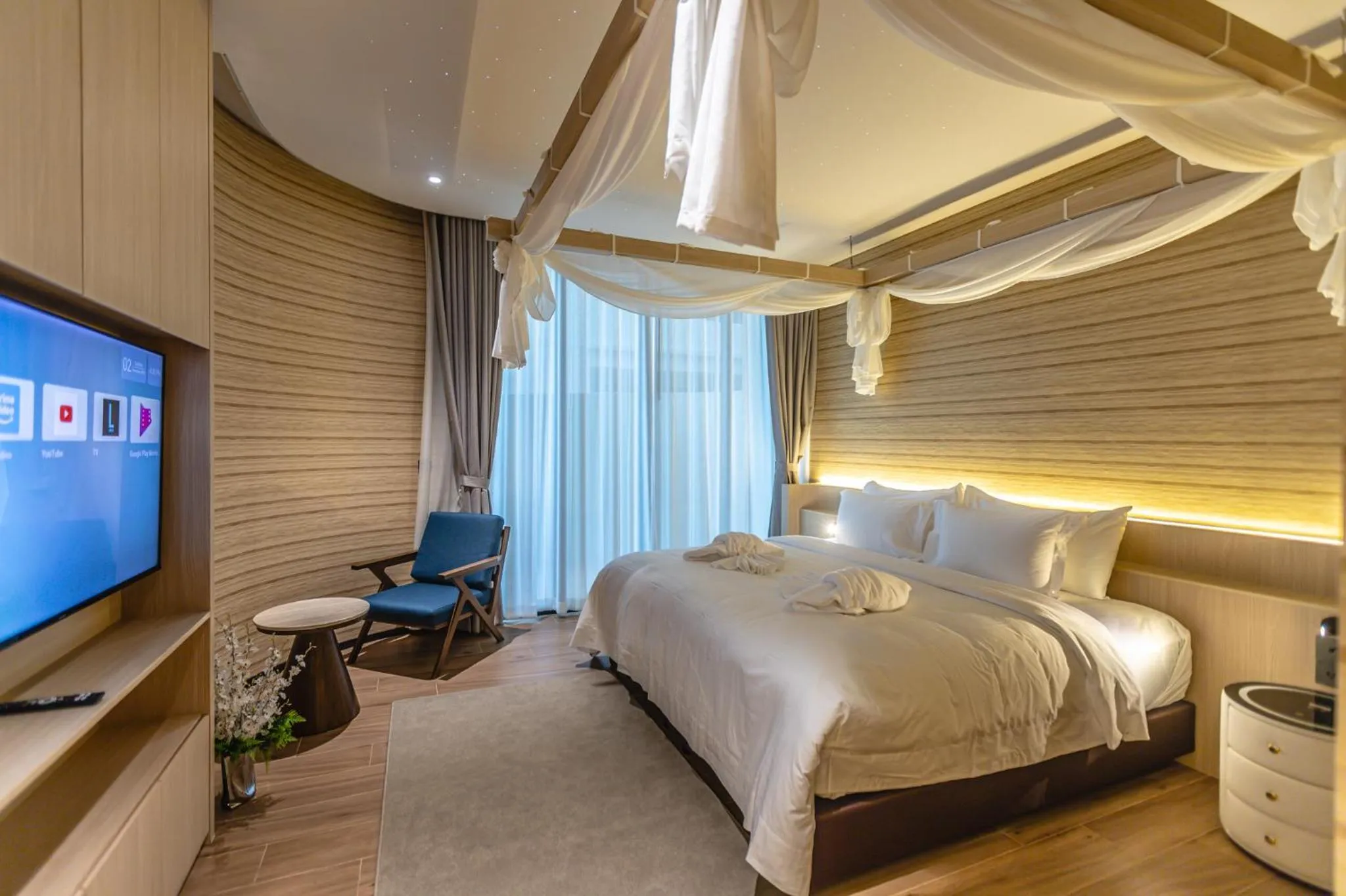 Bed in Viewpoint Khaoyai Hotel