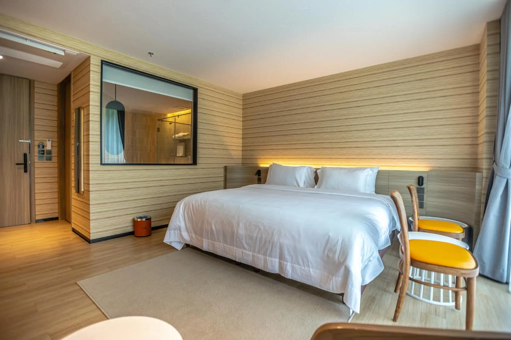 Bed in Viewpoint Khaoyai Hotel