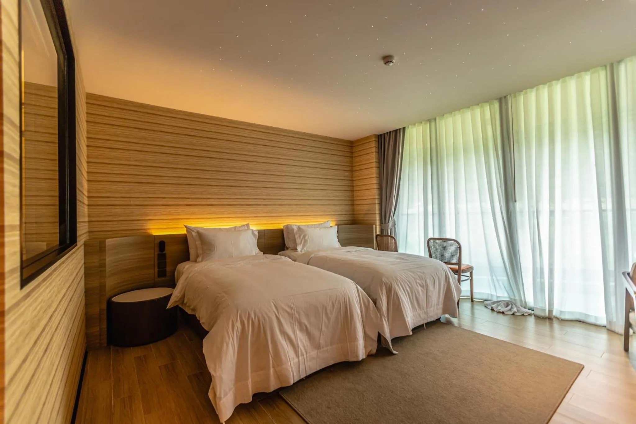 Bed in Viewpoint Khaoyai Hotel