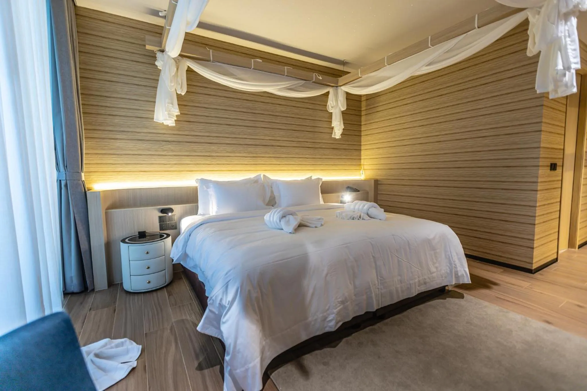 Bed in Viewpoint Khaoyai Hotel