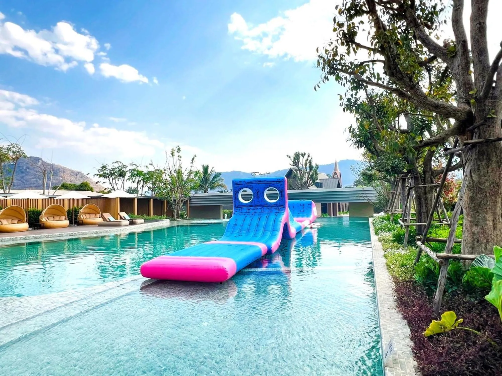 Pool view in Viewpoint Khaoyai Hotel