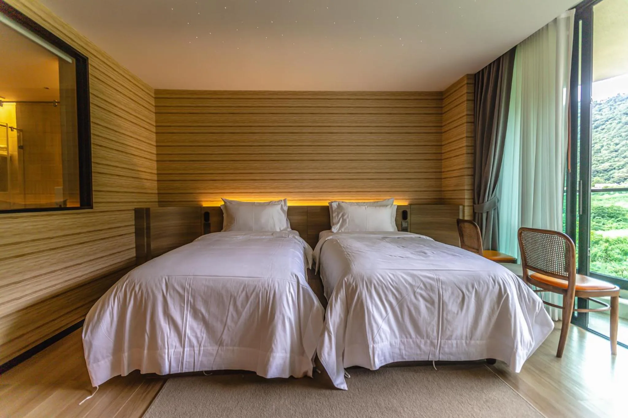 Bed in Viewpoint Khaoyai Hotel