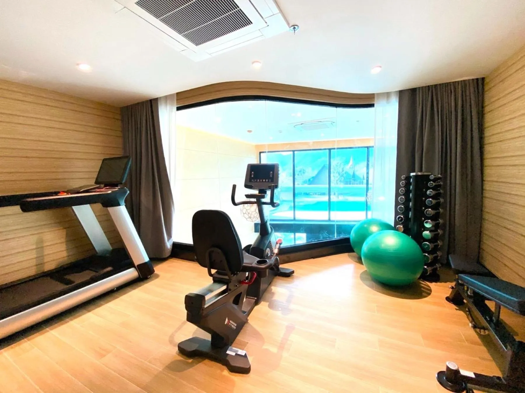 Fitness centre/facilities in Viewpoint Khaoyai Hotel