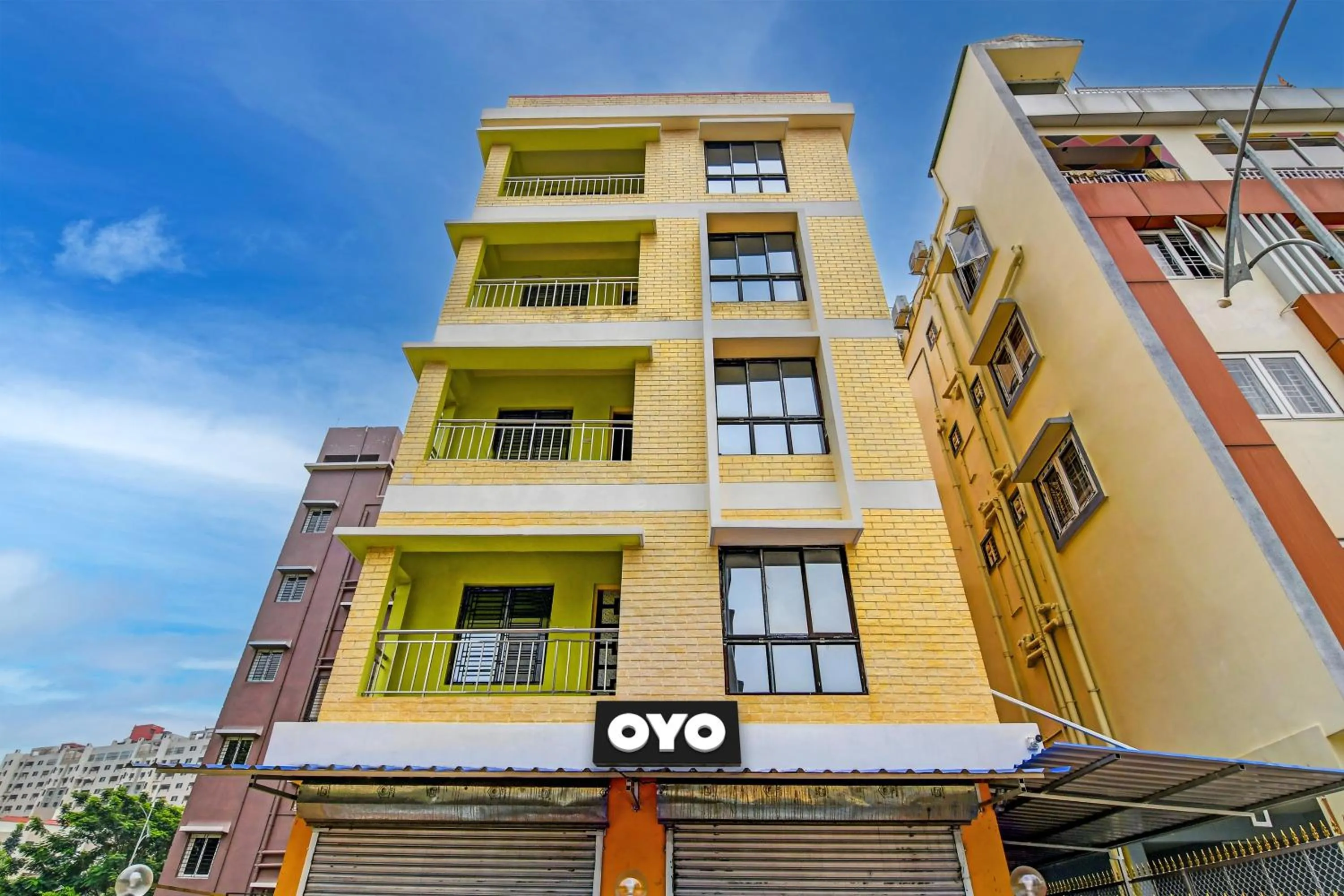 Property building in Hotel O Shree Near Akankha More