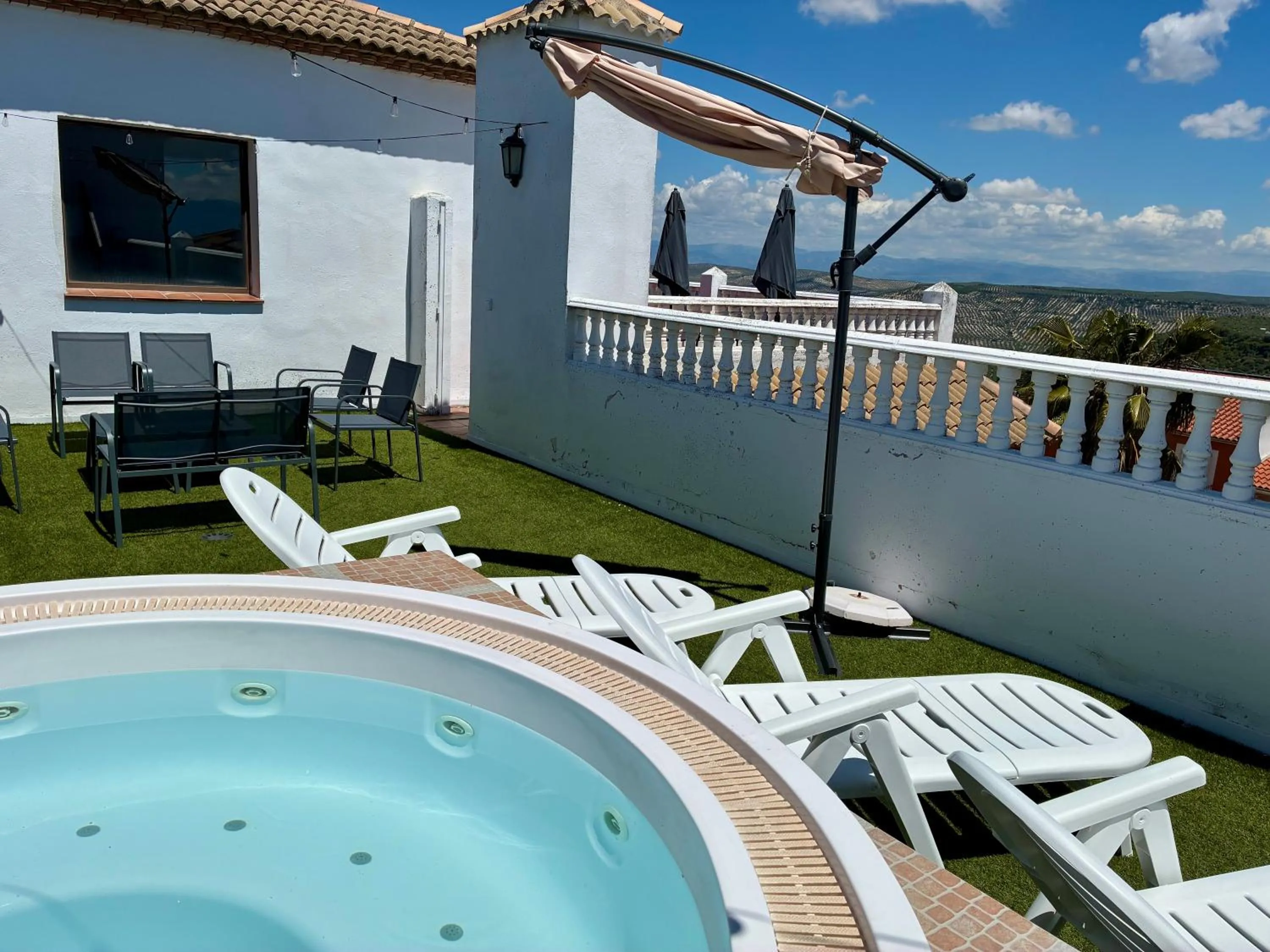 Hot Tub in Alojamiento Antigua Fábrica