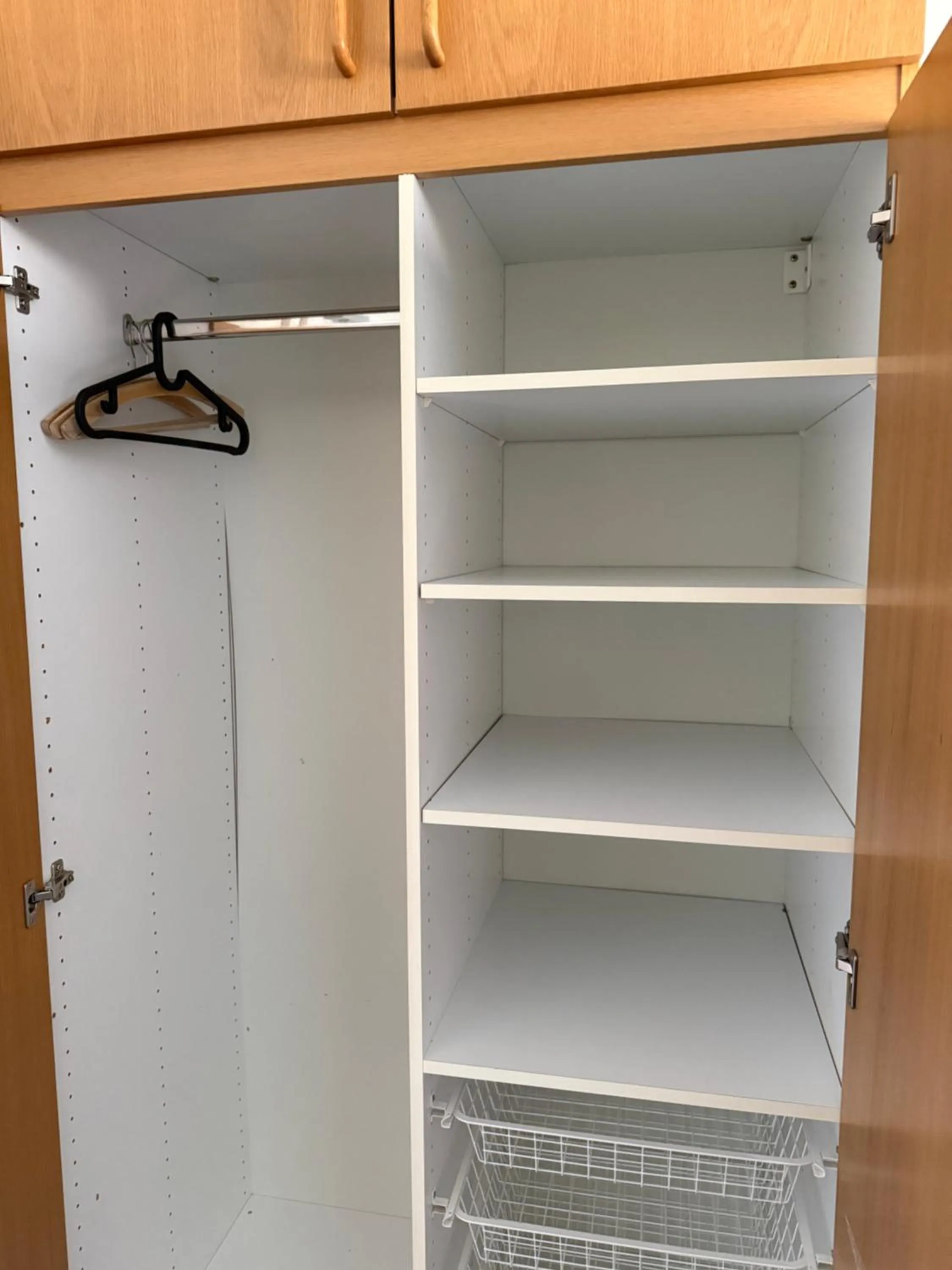 wardrobe in Skogar Hostel