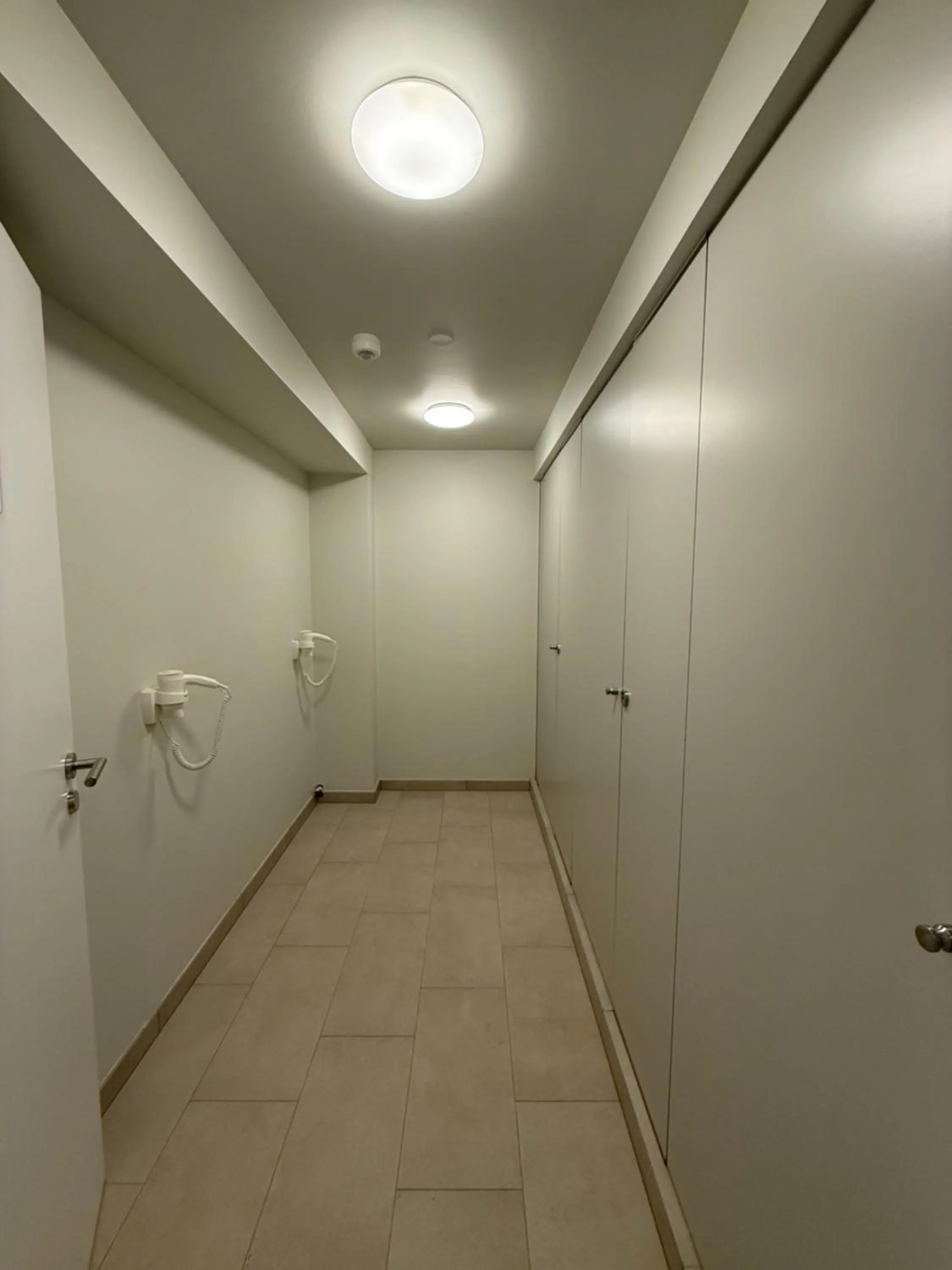 Shower in Skogar Hostel