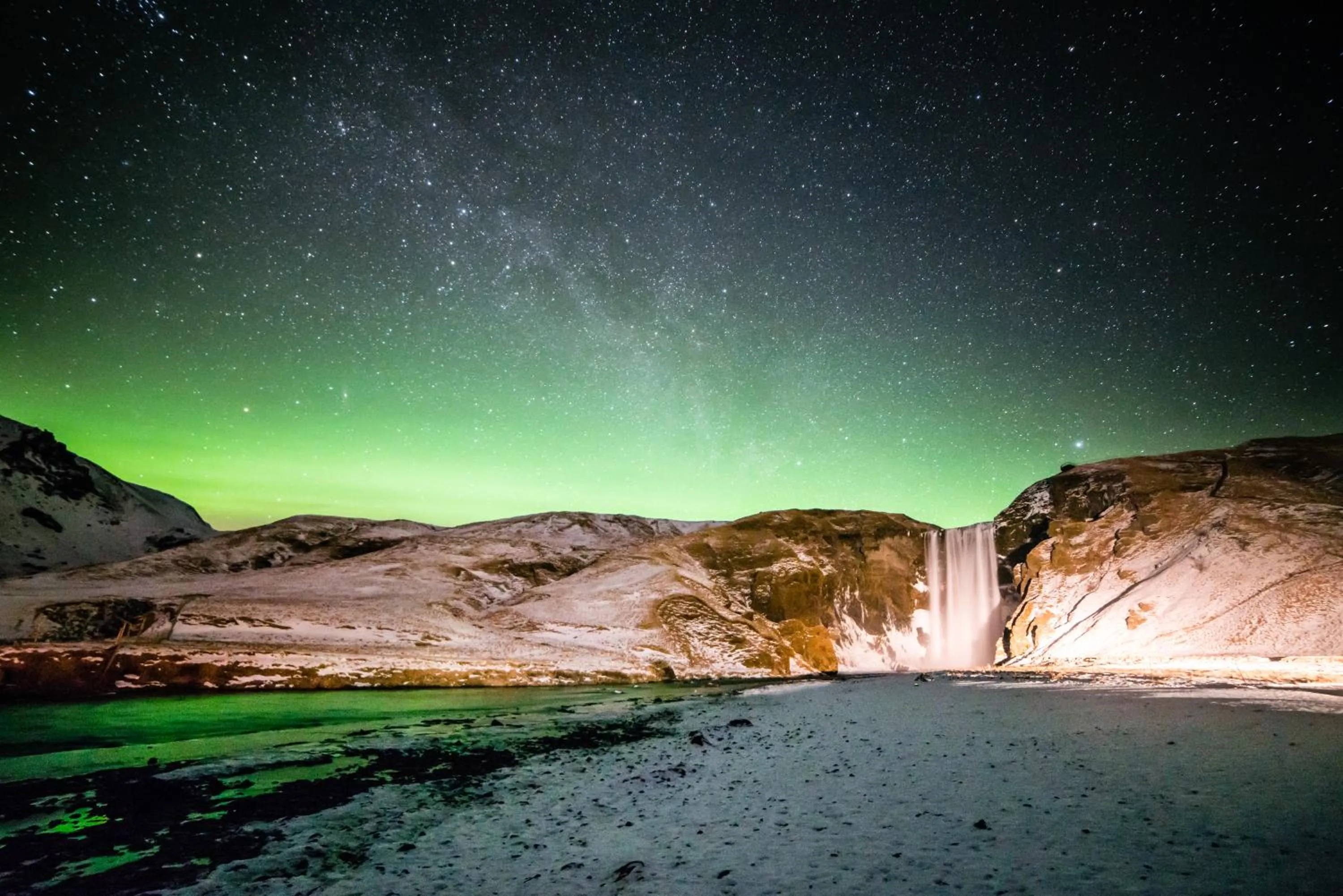 Nearby landmark in Skogar Hostel