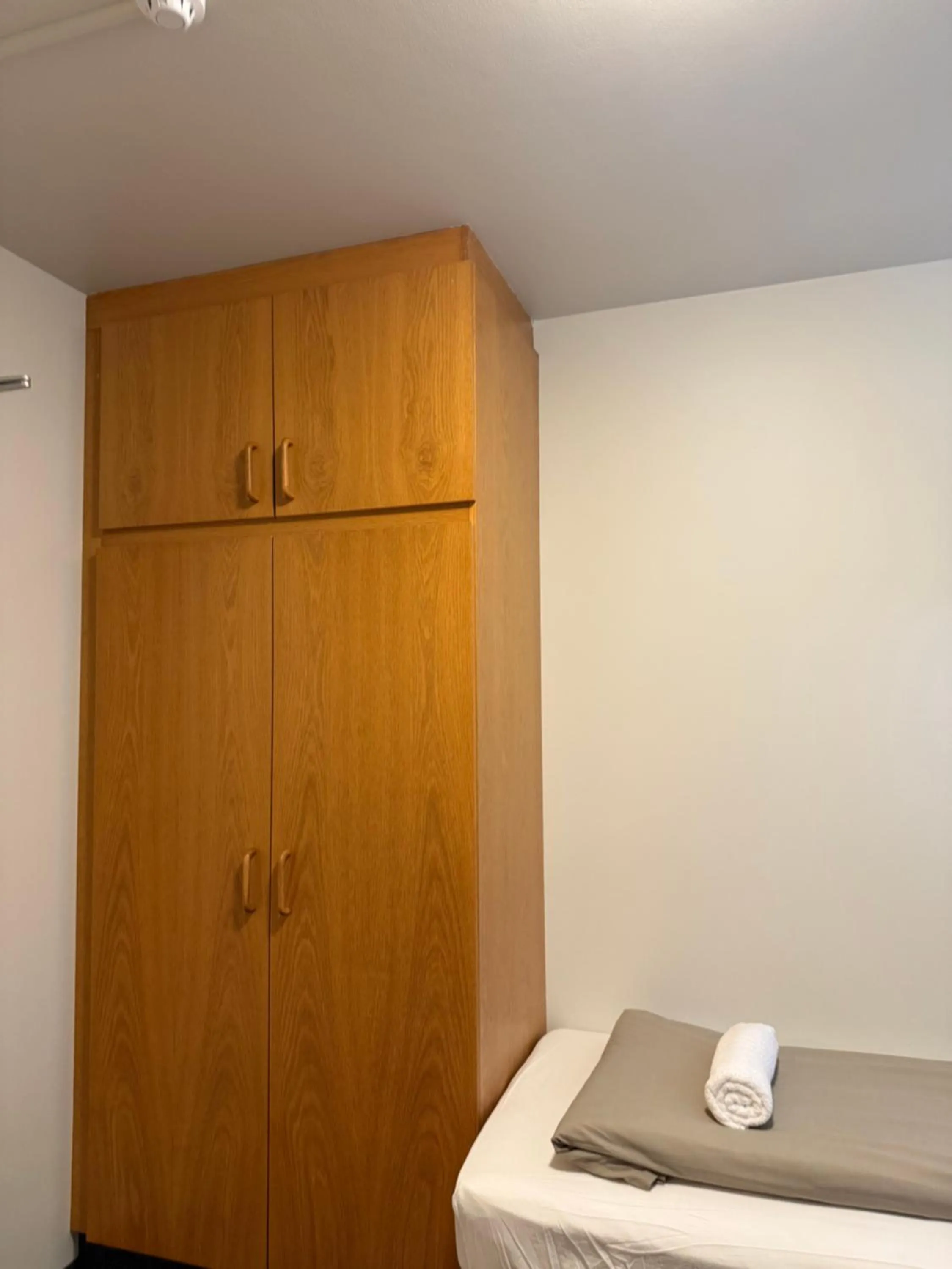 wardrobe in Skogar Hostel