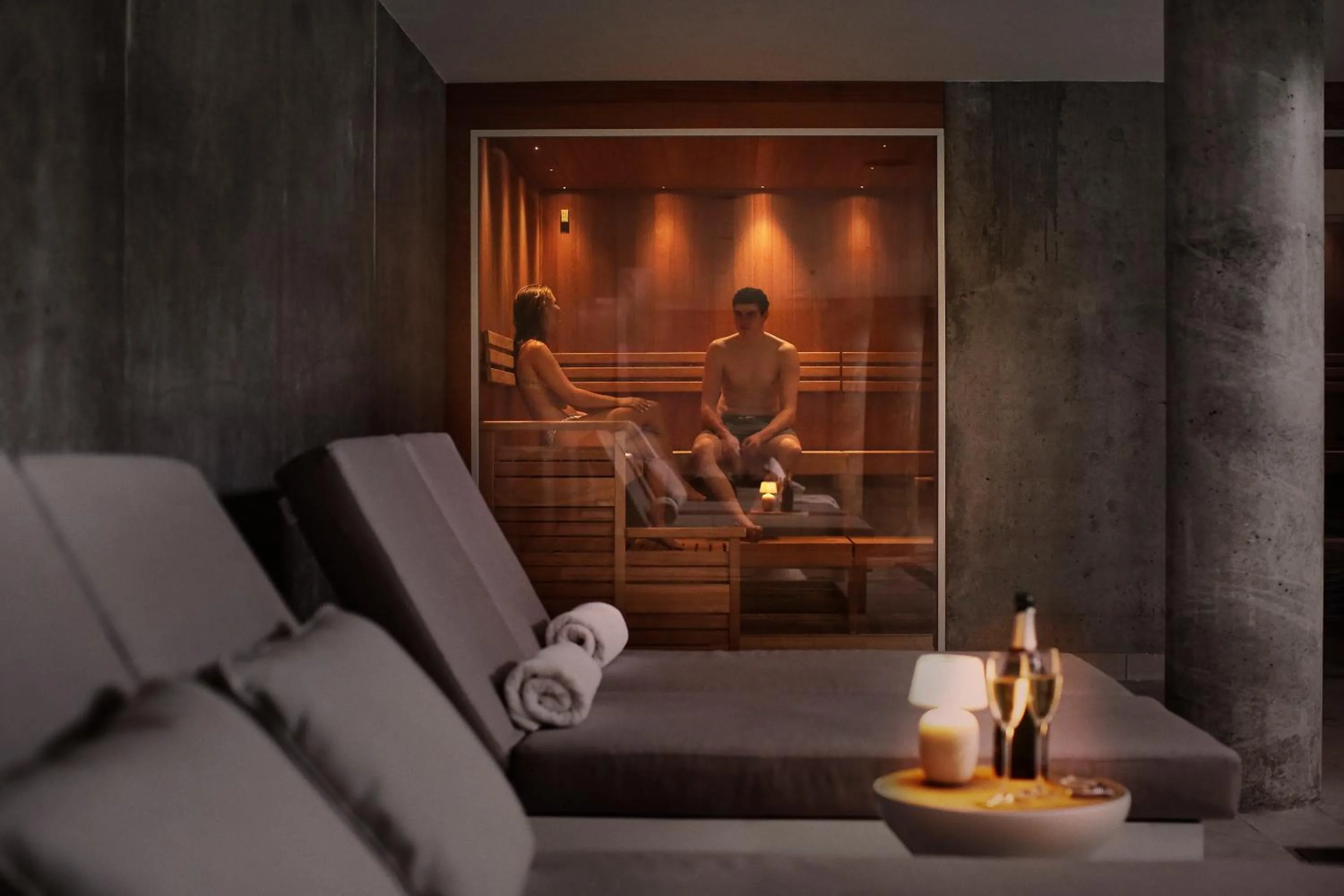 Sauna in Hôtel de Ville
