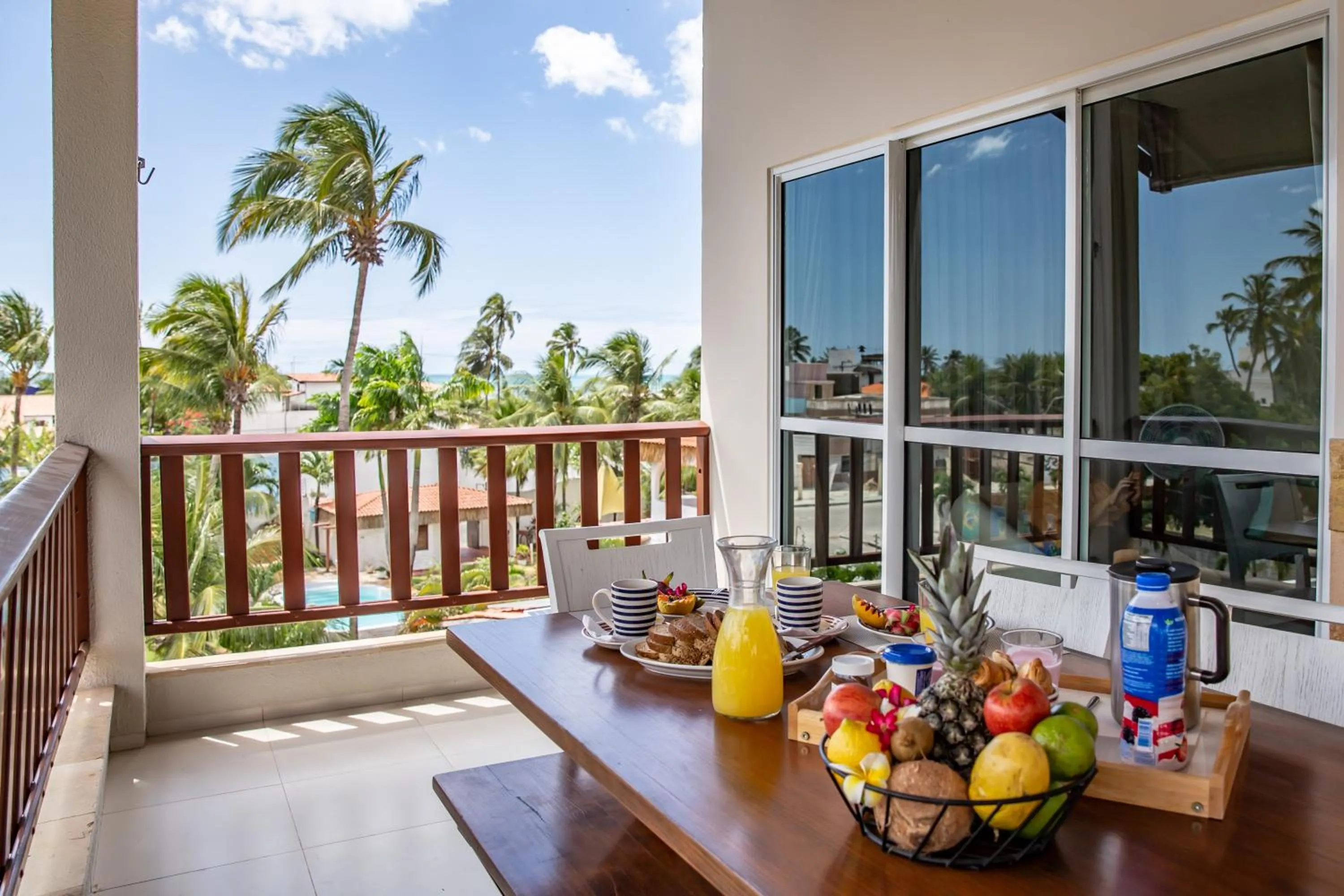 Balcony/Terrace in Kite Dream Cumbuco Apartments 60 & 120qm