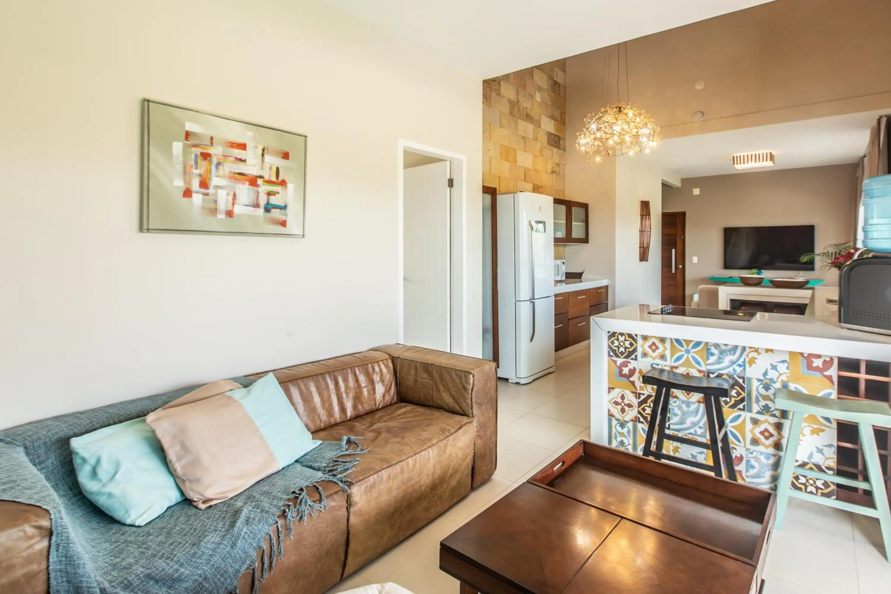 Communal lounge/ TV room in Kite Dream Cumbuco Apartments 60 & 120qm