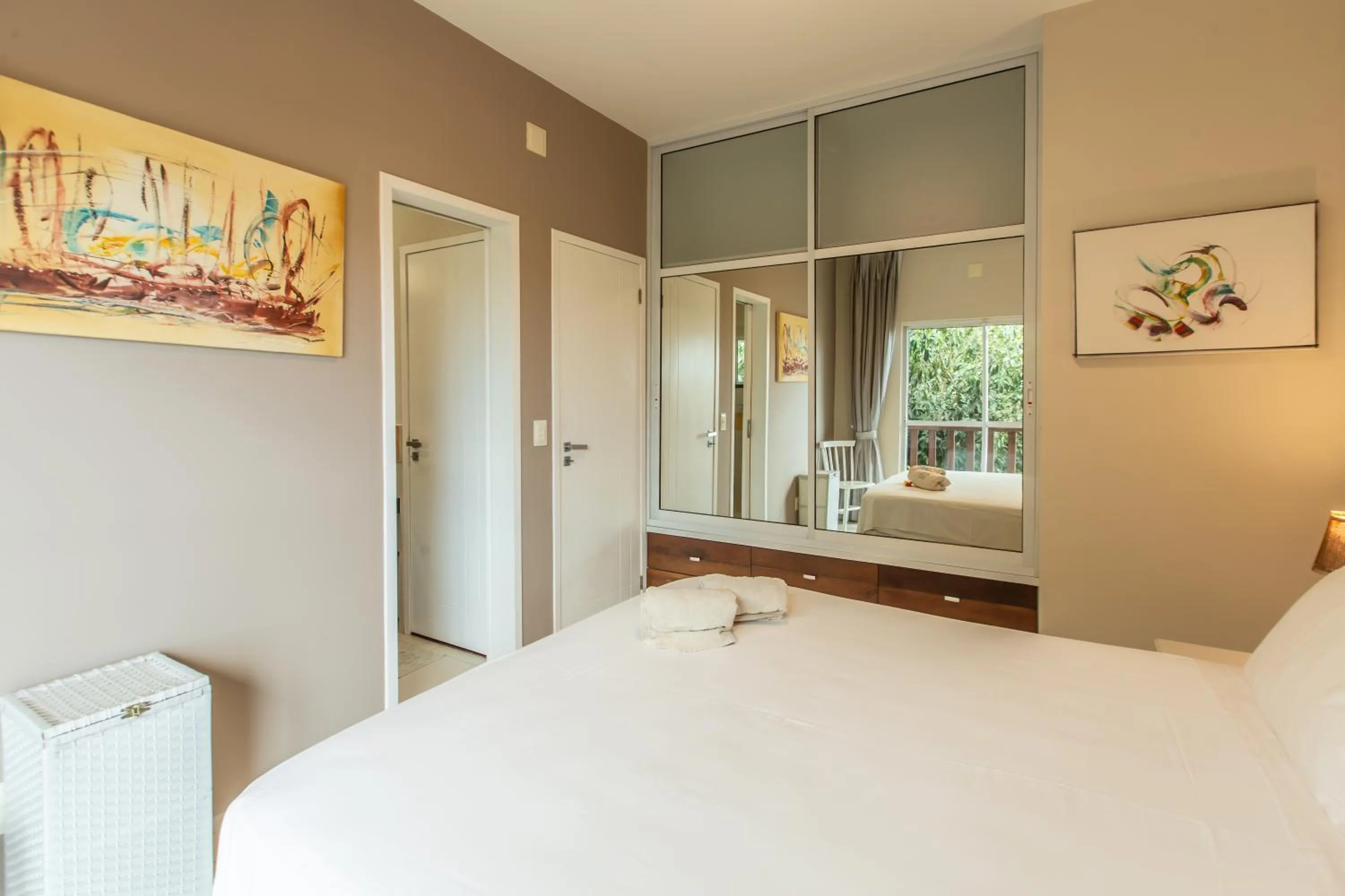 Bed in Kite Dream Cumbuco Apartments 60 & 120qm