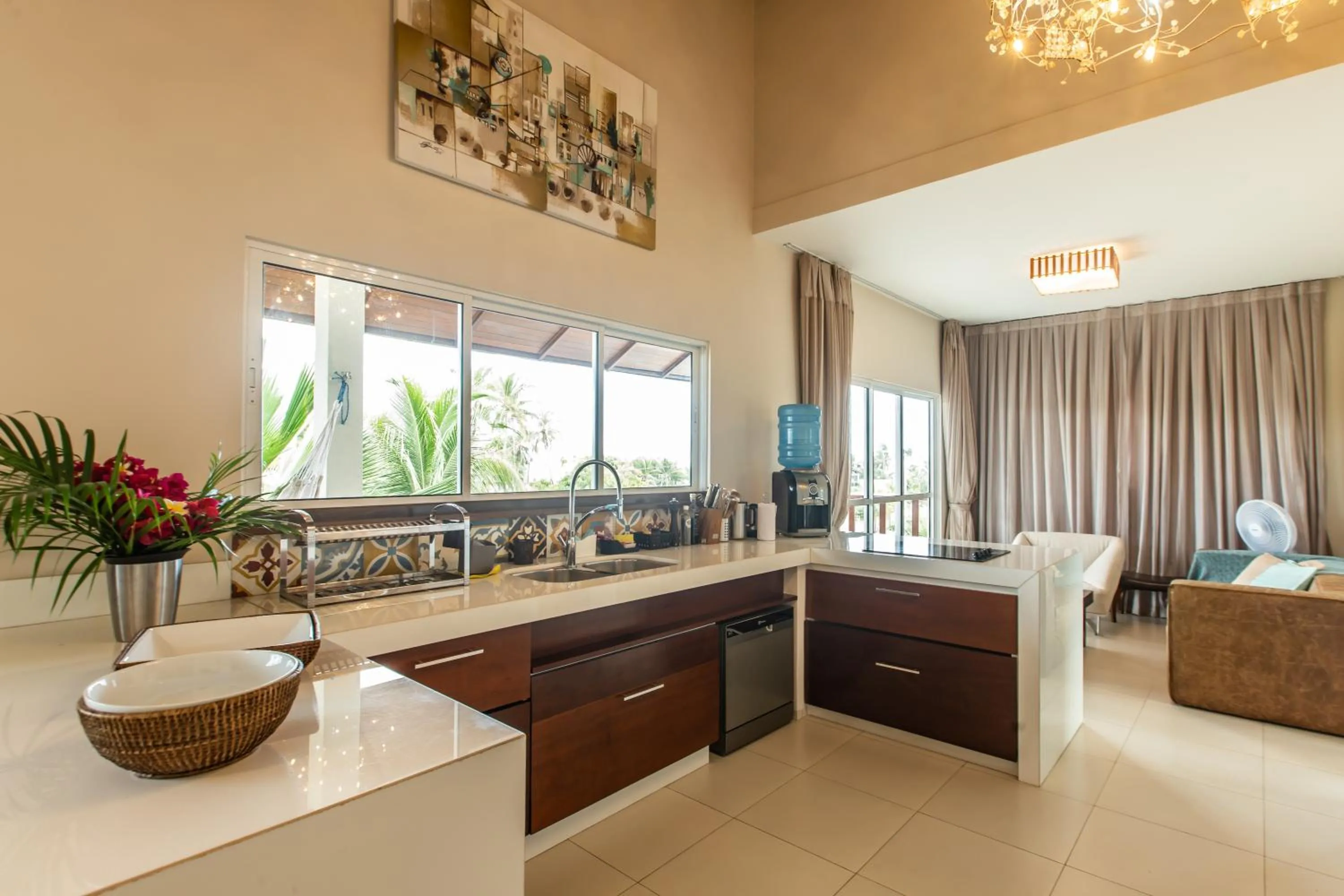 kitchen in Kite Dream Cumbuco Apartments 60 & 120qm
