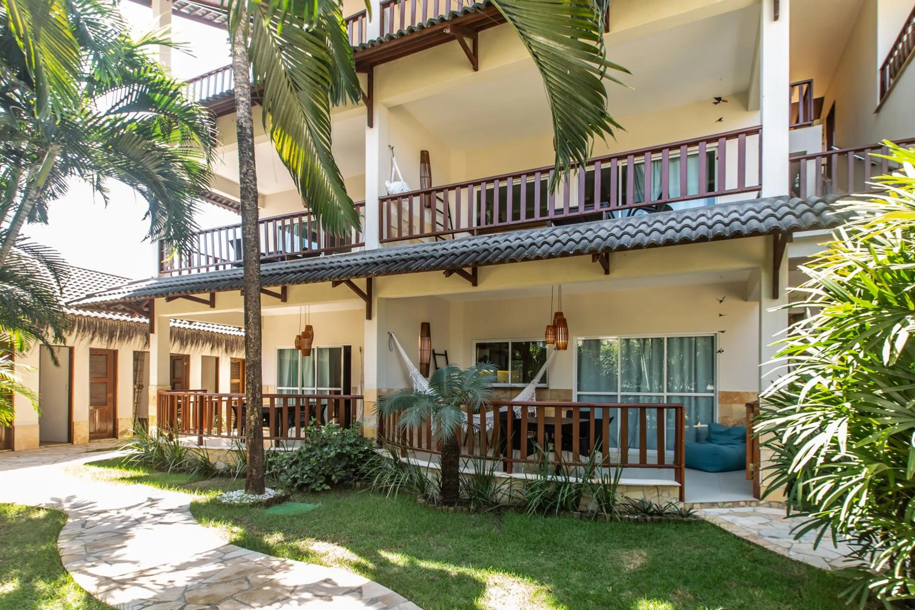 Patio in Kite Dream Cumbuco Apartments 60 & 120qm
