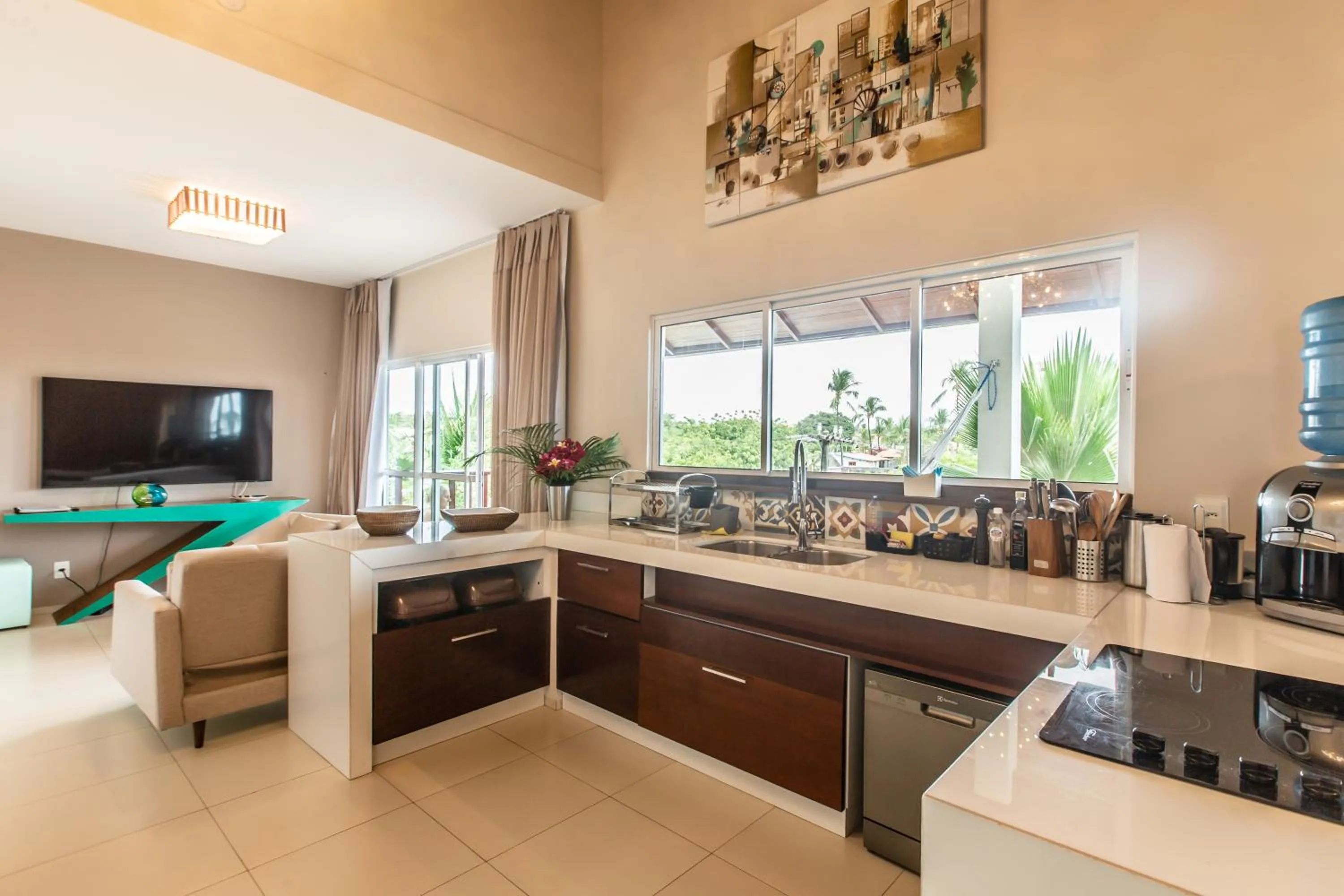 kitchen in Kite Dream Cumbuco Apartments 60 & 120qm