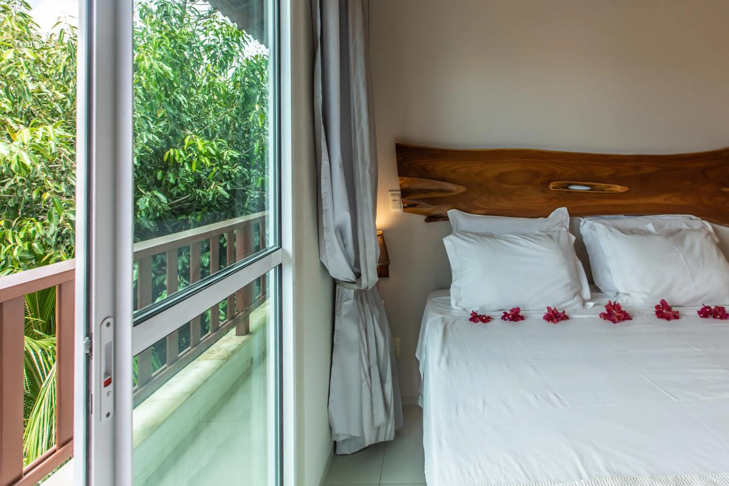 Bed in Kite Dream Cumbuco Apartments 60 & 120qm