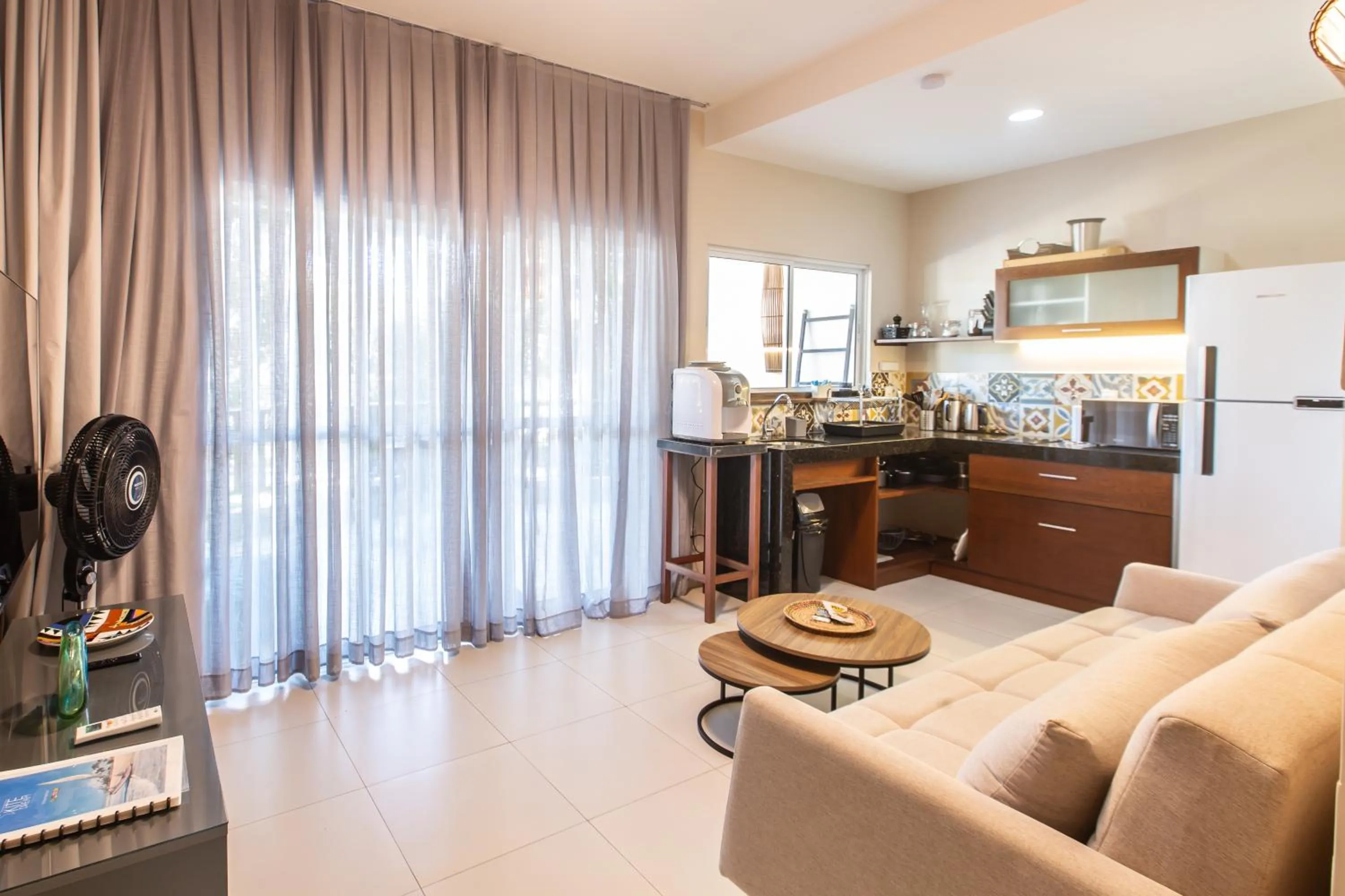 Communal lounge/ TV room in Kite Dream Cumbuco Apartments 60 & 120qm