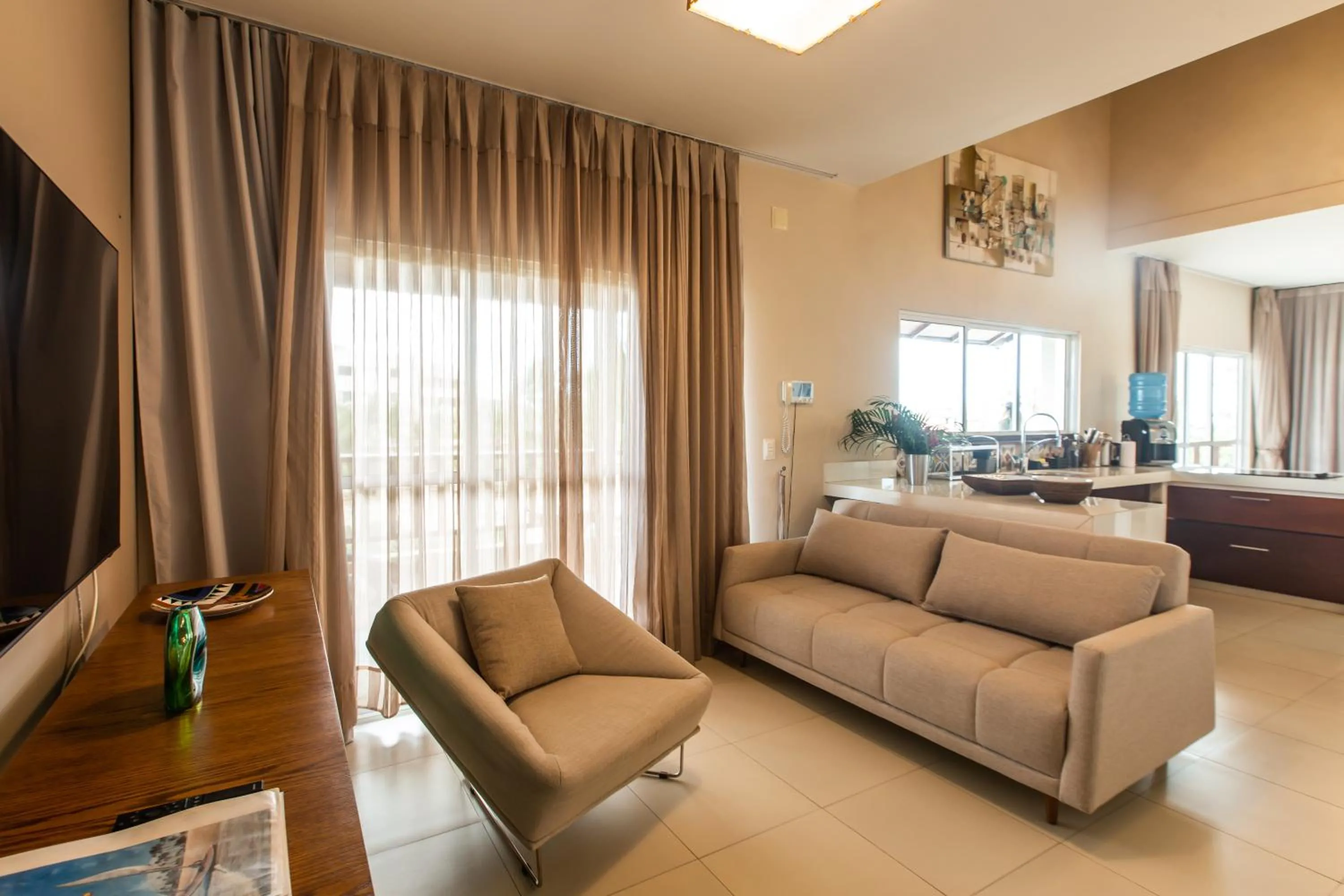 Communal lounge/ TV room in Kite Dream Cumbuco Apartments 60 & 120qm