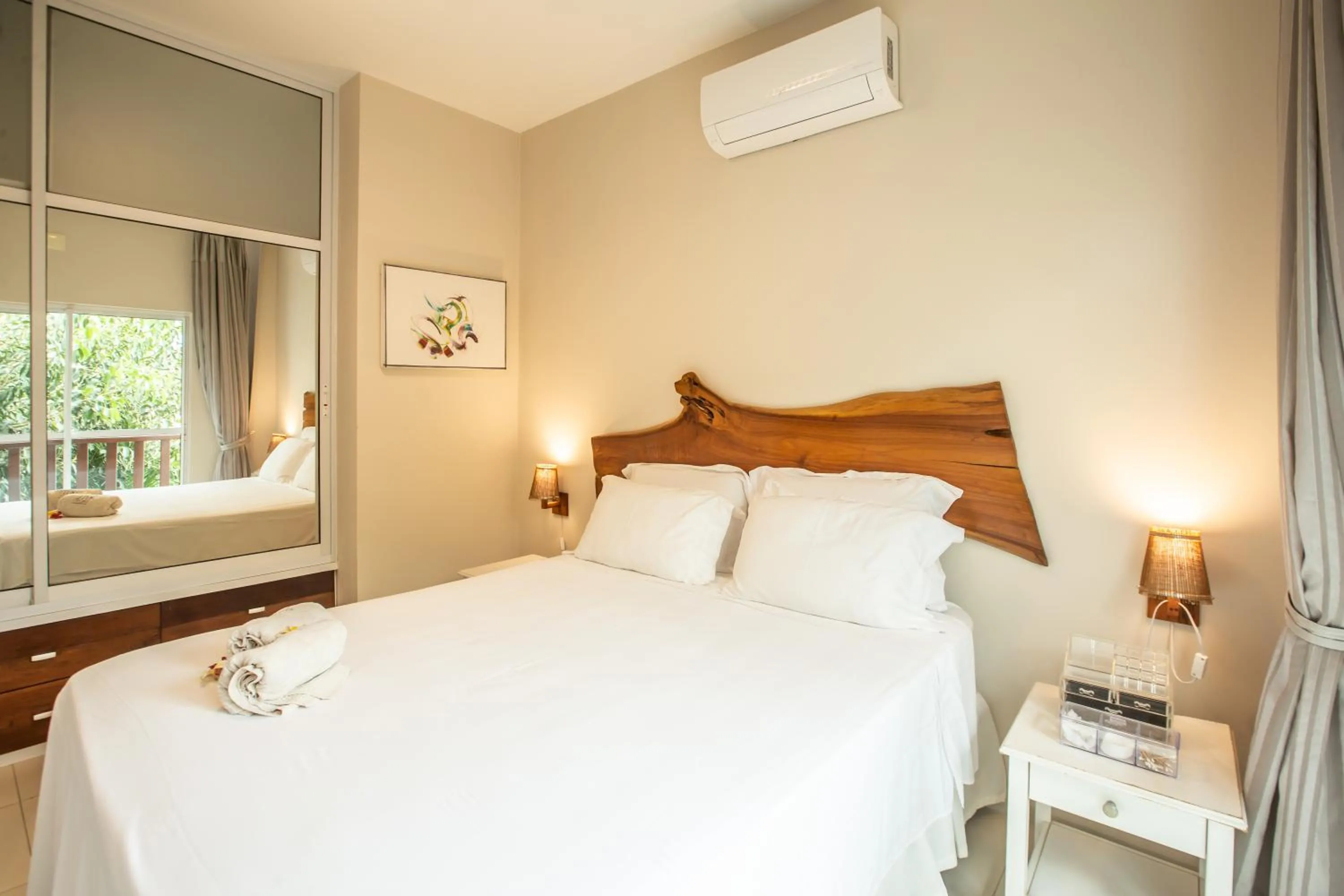 Bed in Kite Dream Cumbuco Apartments 60 & 120qm