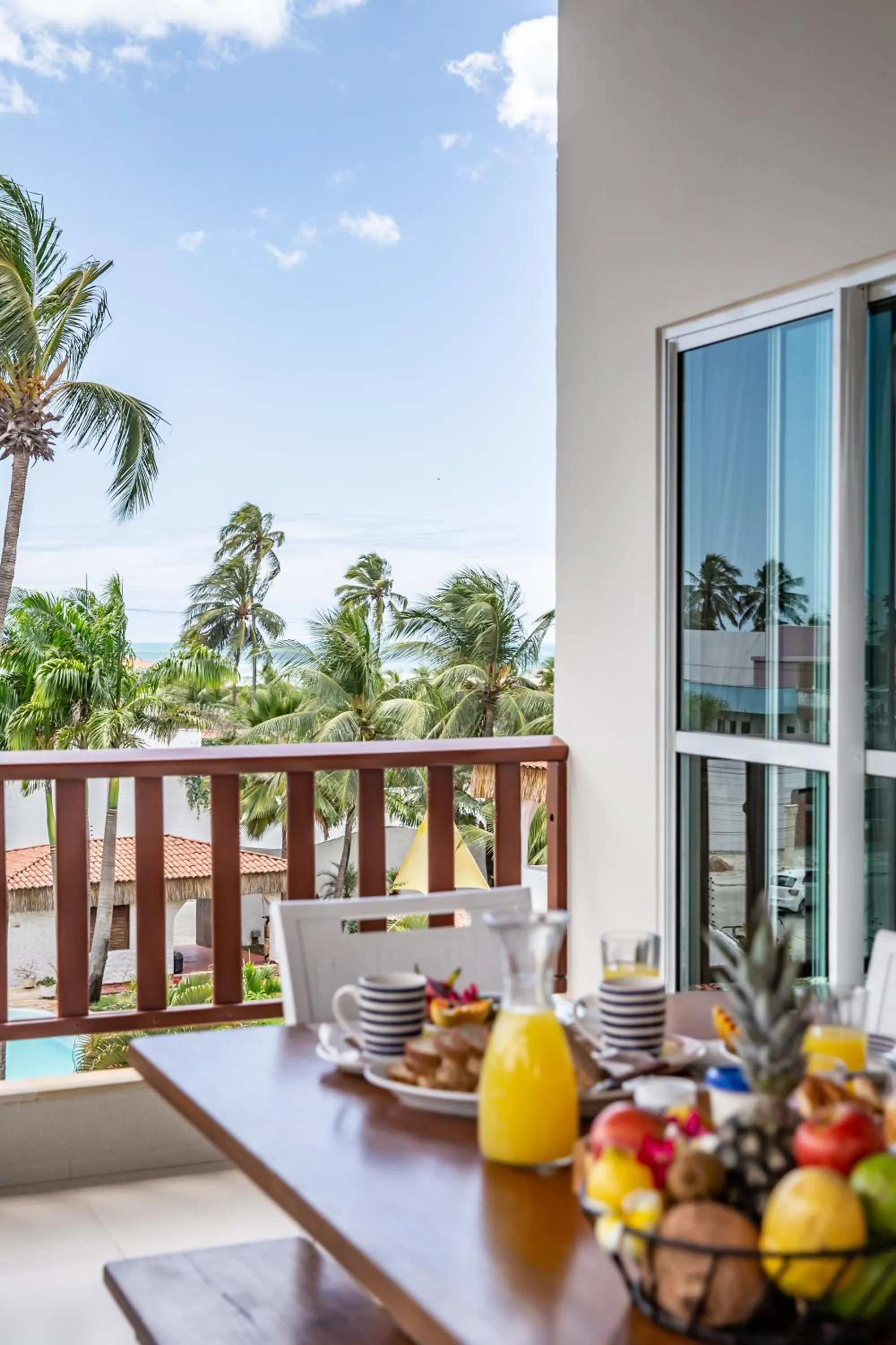 Balcony/Terrace in Kite Dream Cumbuco Apartments 60 & 120qm