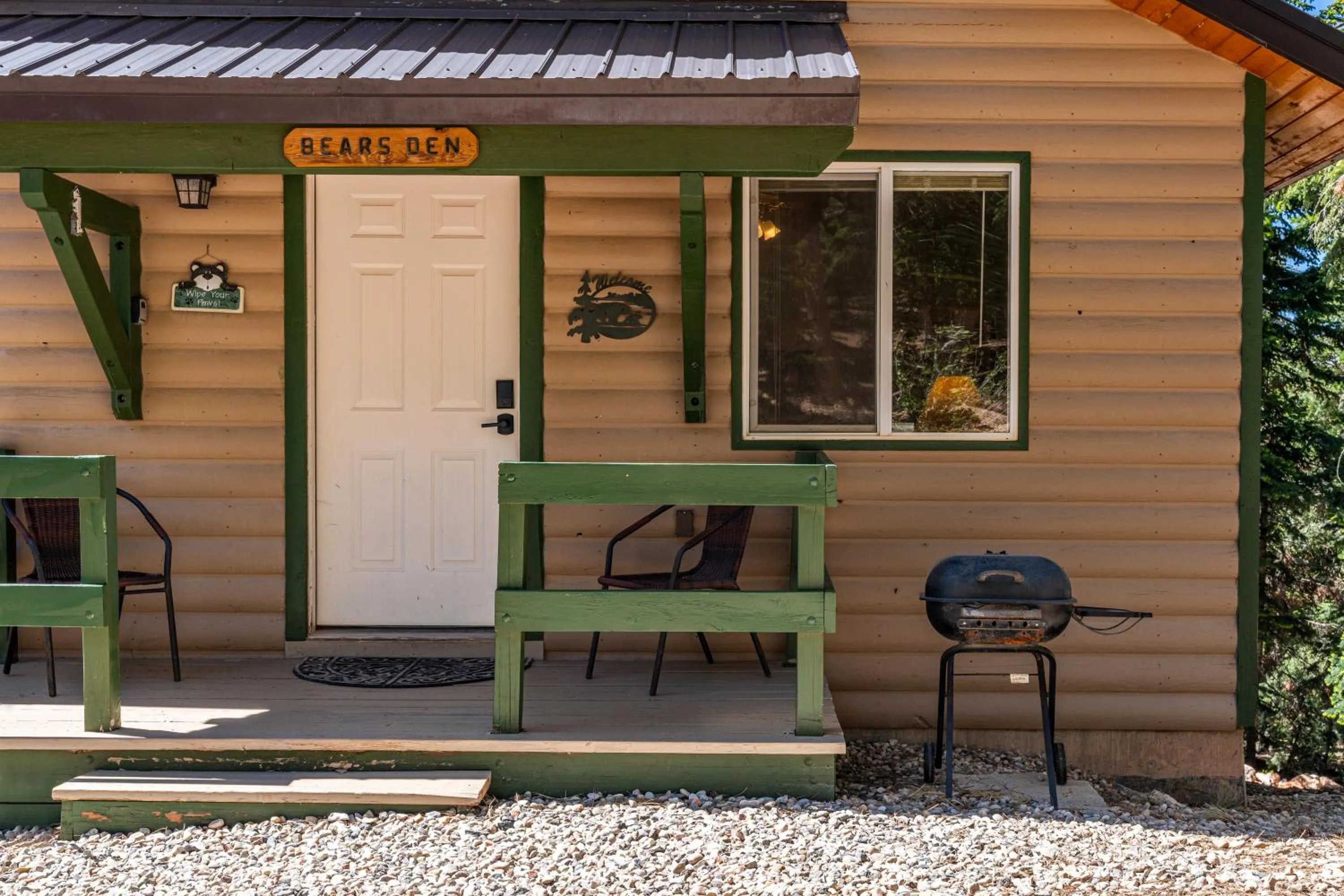 Patio in Duck Creek Village Inn