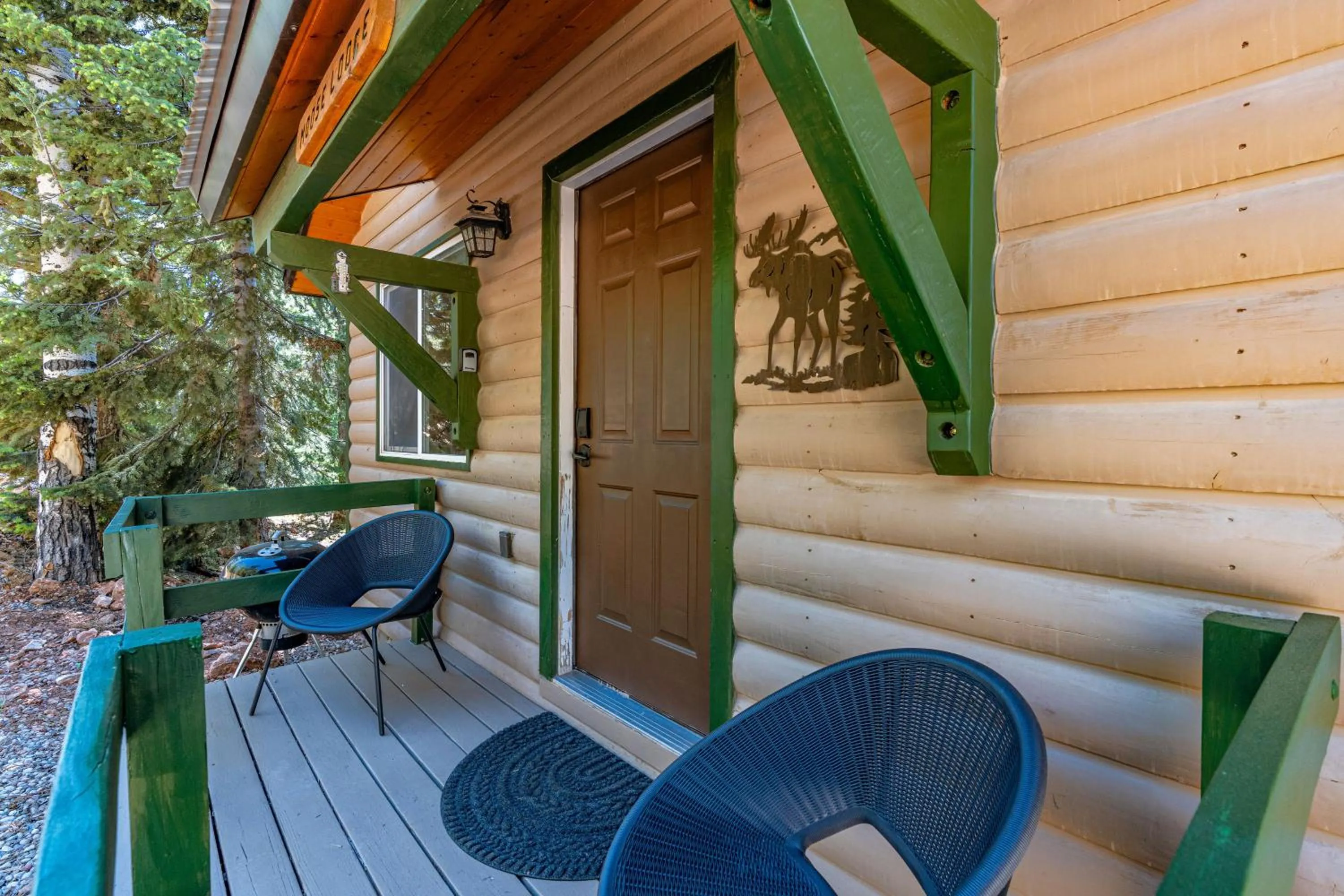 Patio in Duck Creek Village Inn