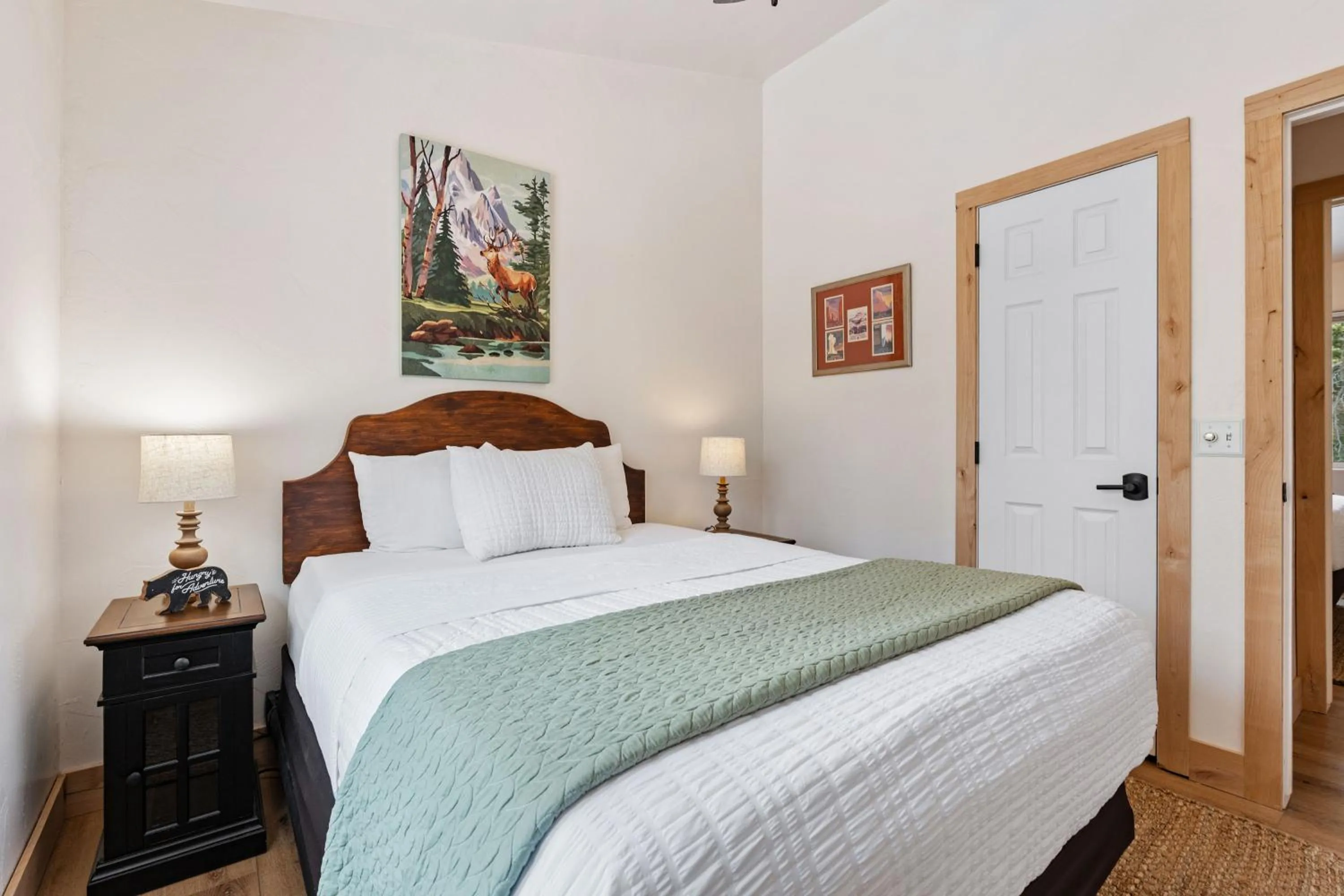 Bed in Duck Creek Village Inn