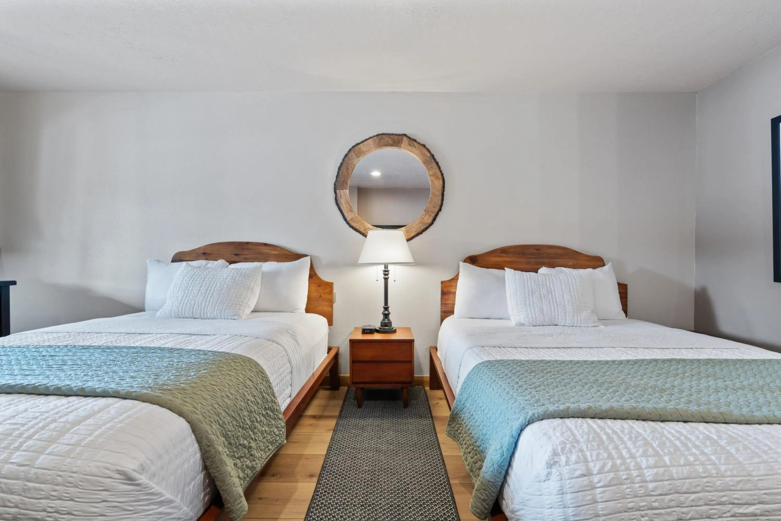 Bed in Duck Creek Village Inn