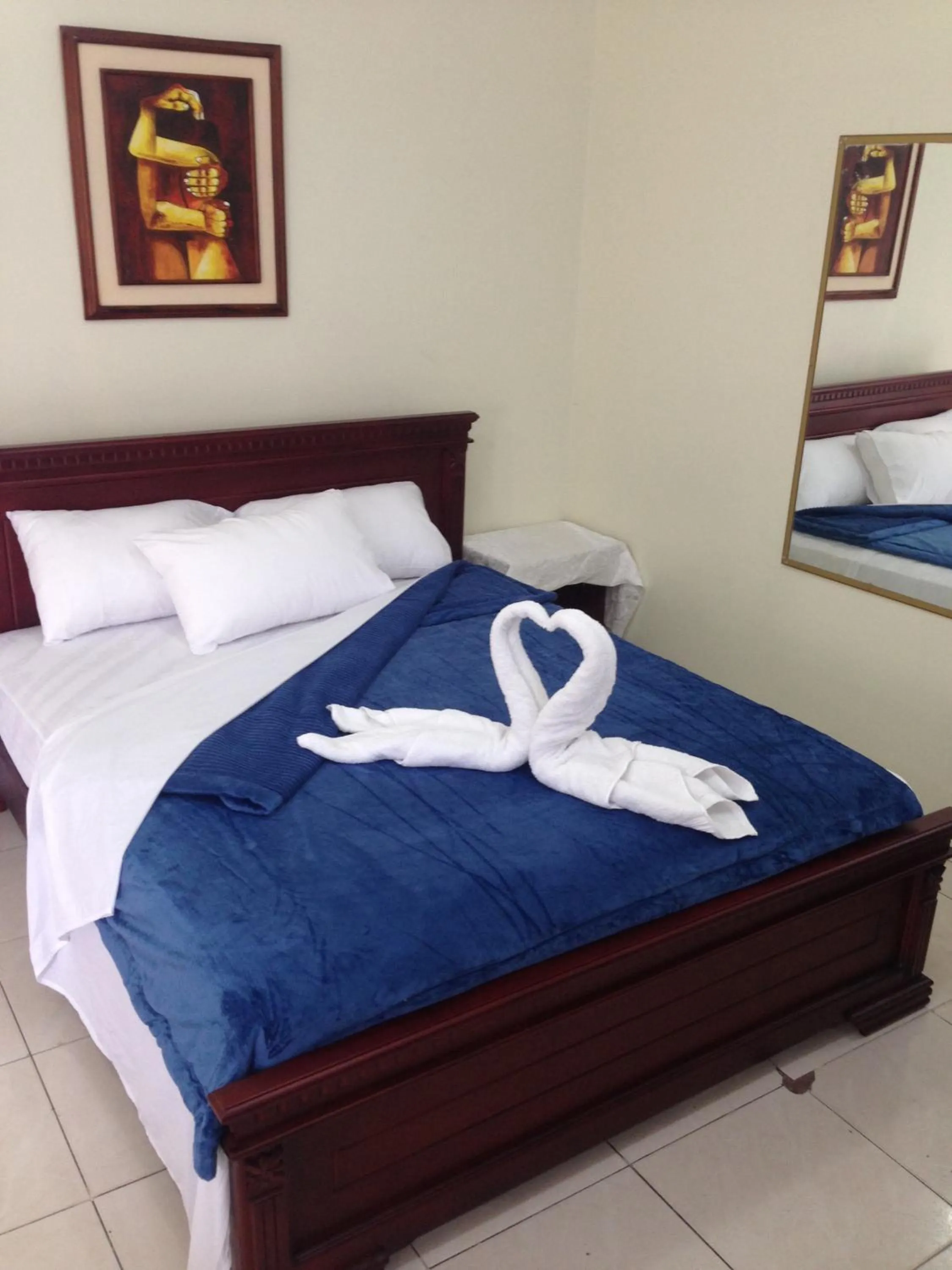 Bed in Hotel MundialCity