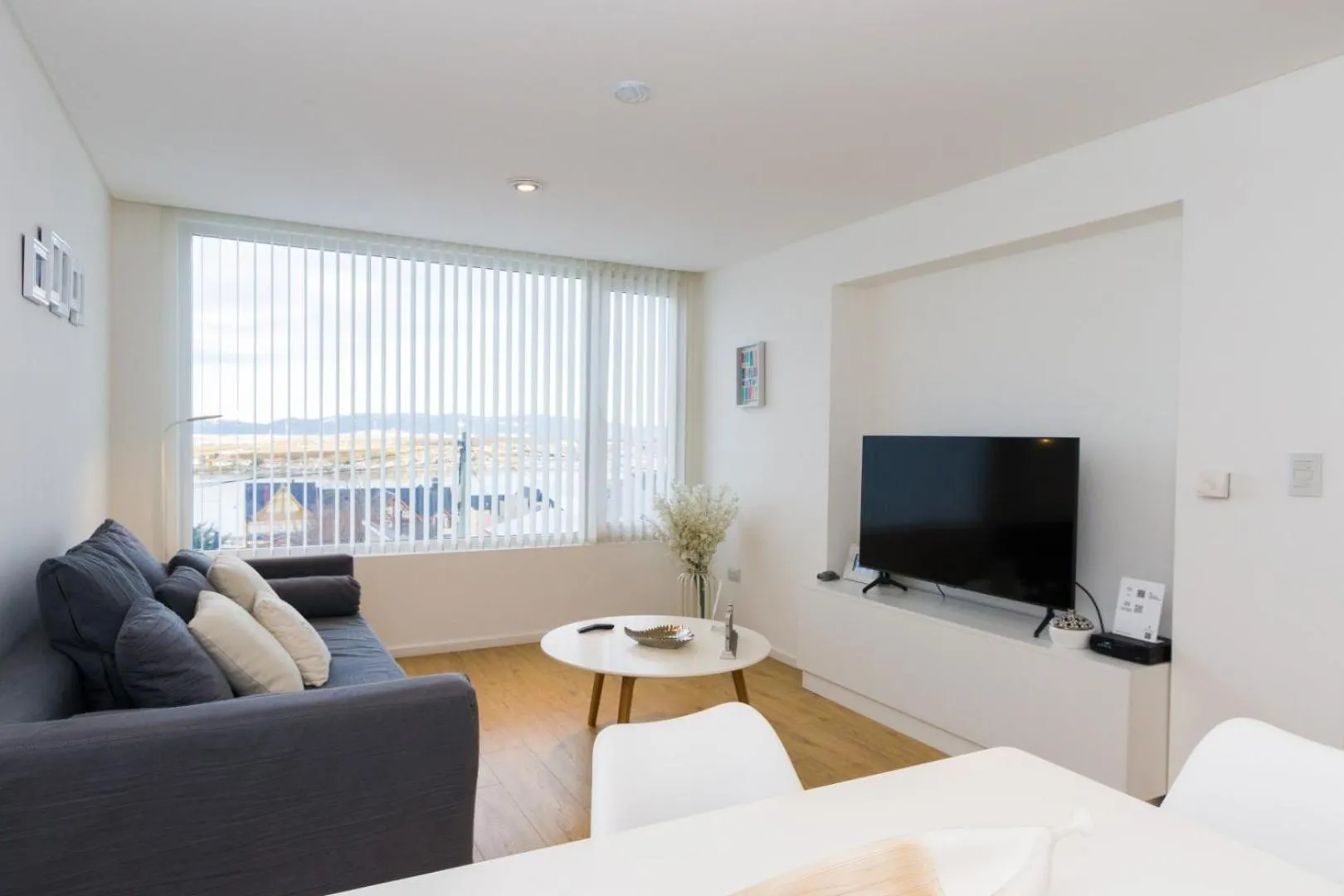 Living room in Pacifico Apartamentos
