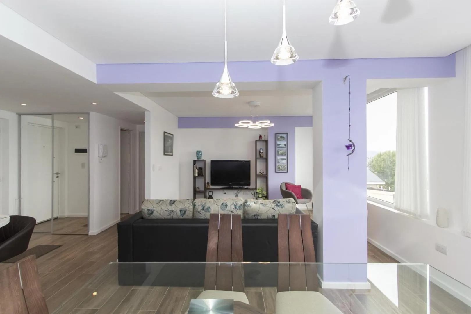 Living room in Pacifico Apartamentos