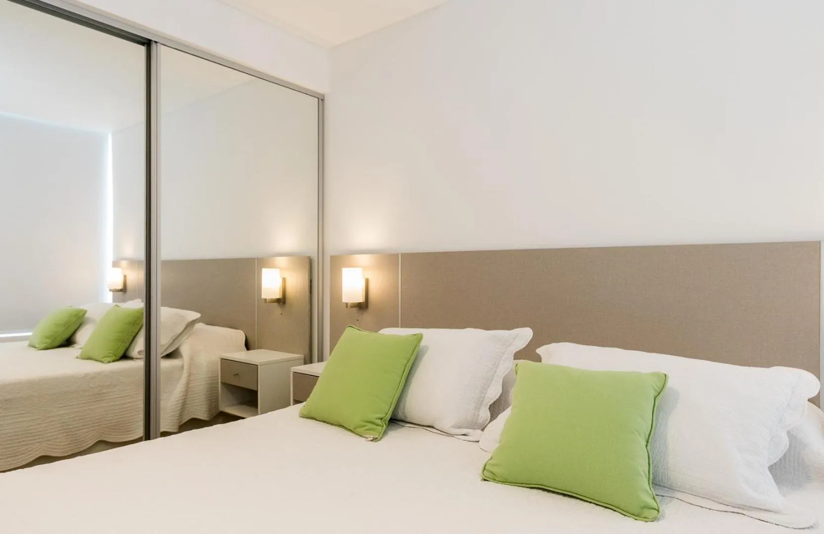 Bedroom, Bed in Pacifico Apartamentos