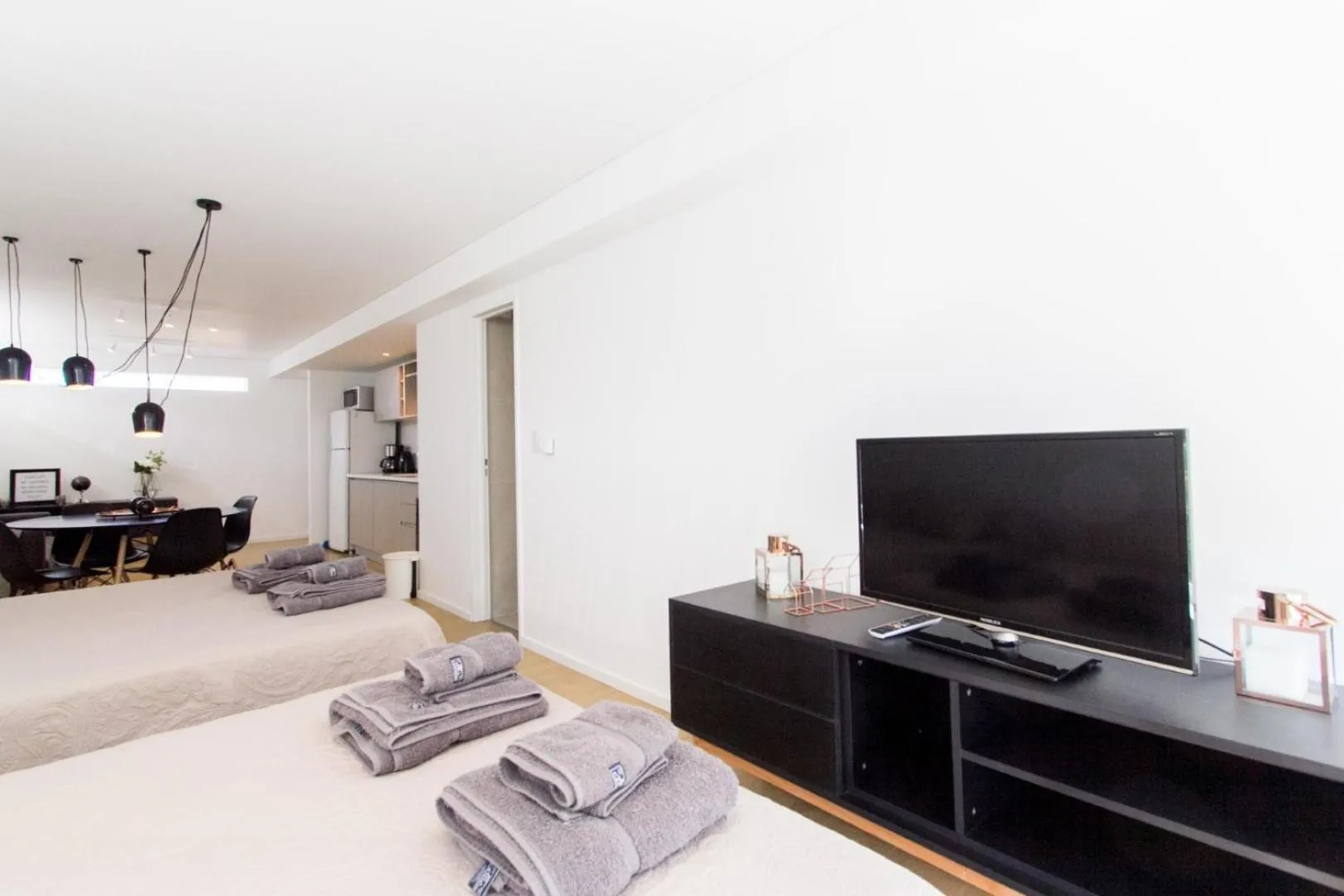 Bed in Pacifico Apartamentos