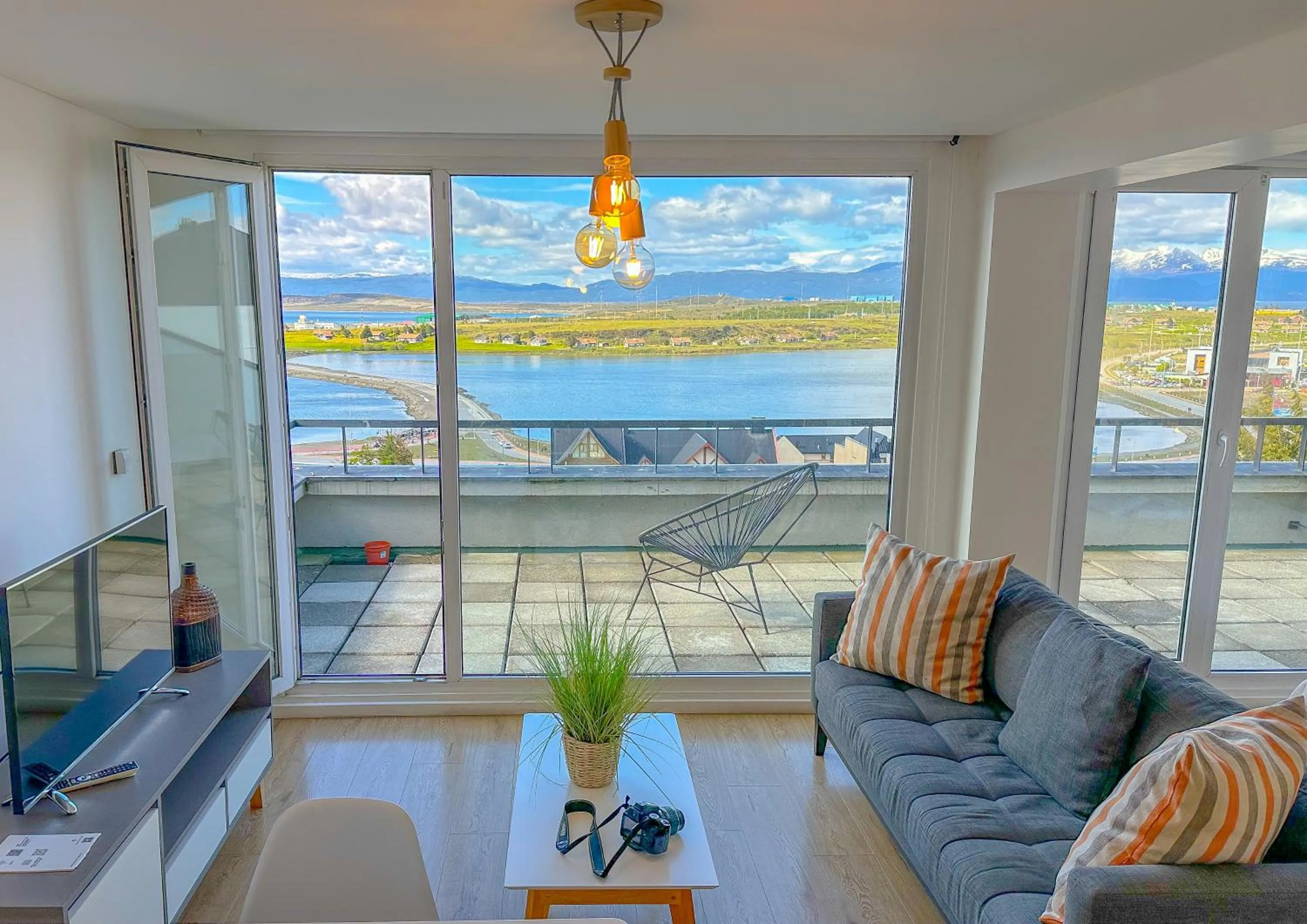 Living room in Pacifico Apartamentos