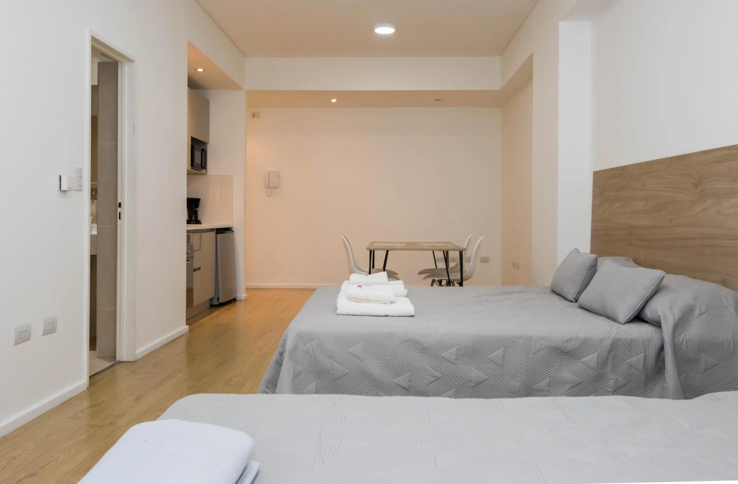 Bed in Pacifico Apartamentos