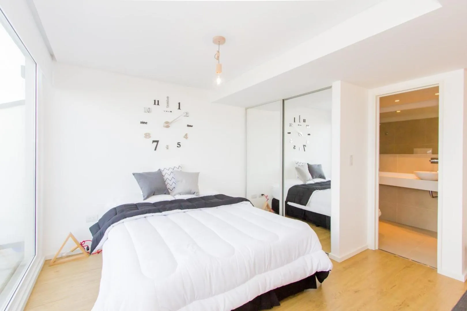 Bed in Pacifico Apartamentos